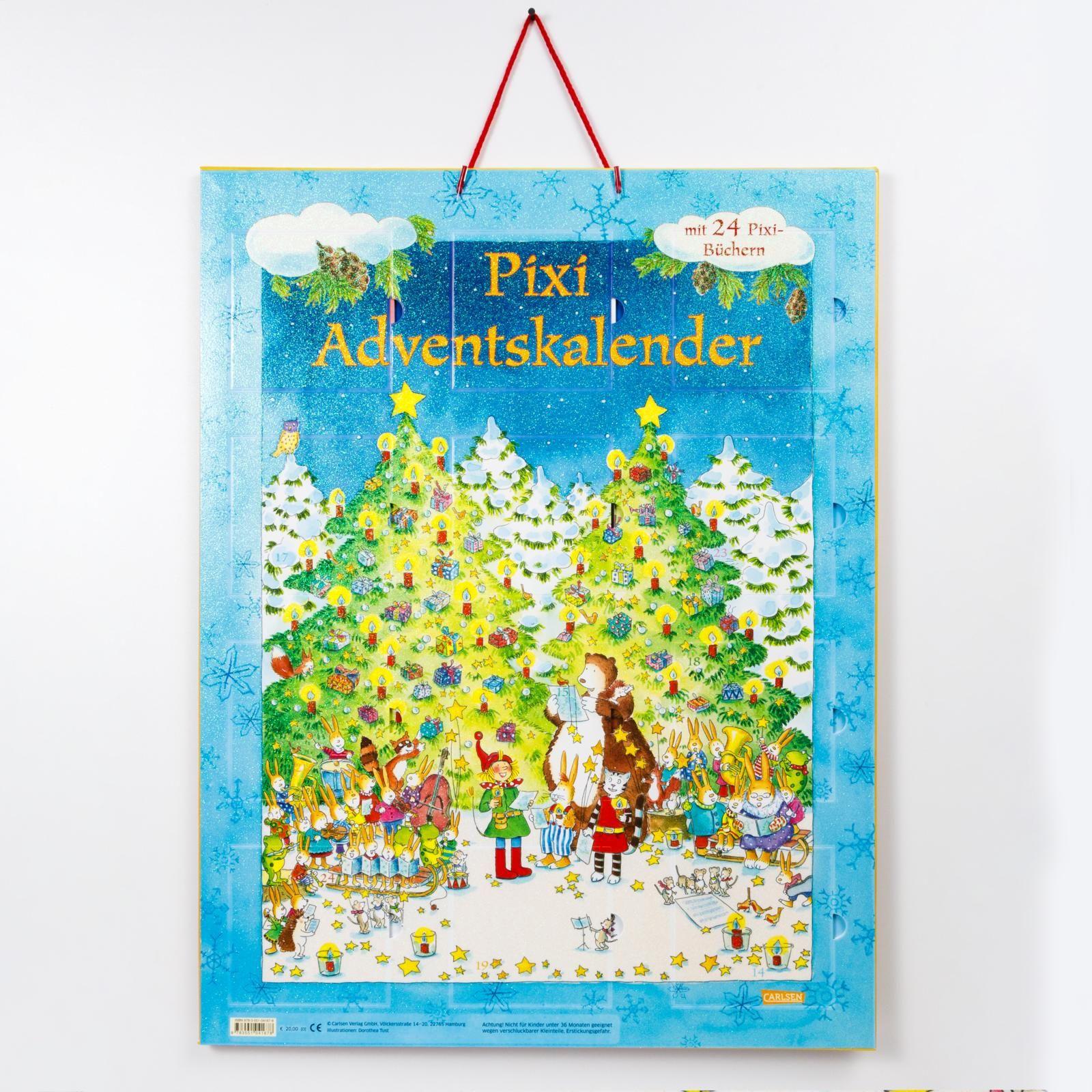 Beispielinhalt (Bild) Pixi Adventskalender 2025