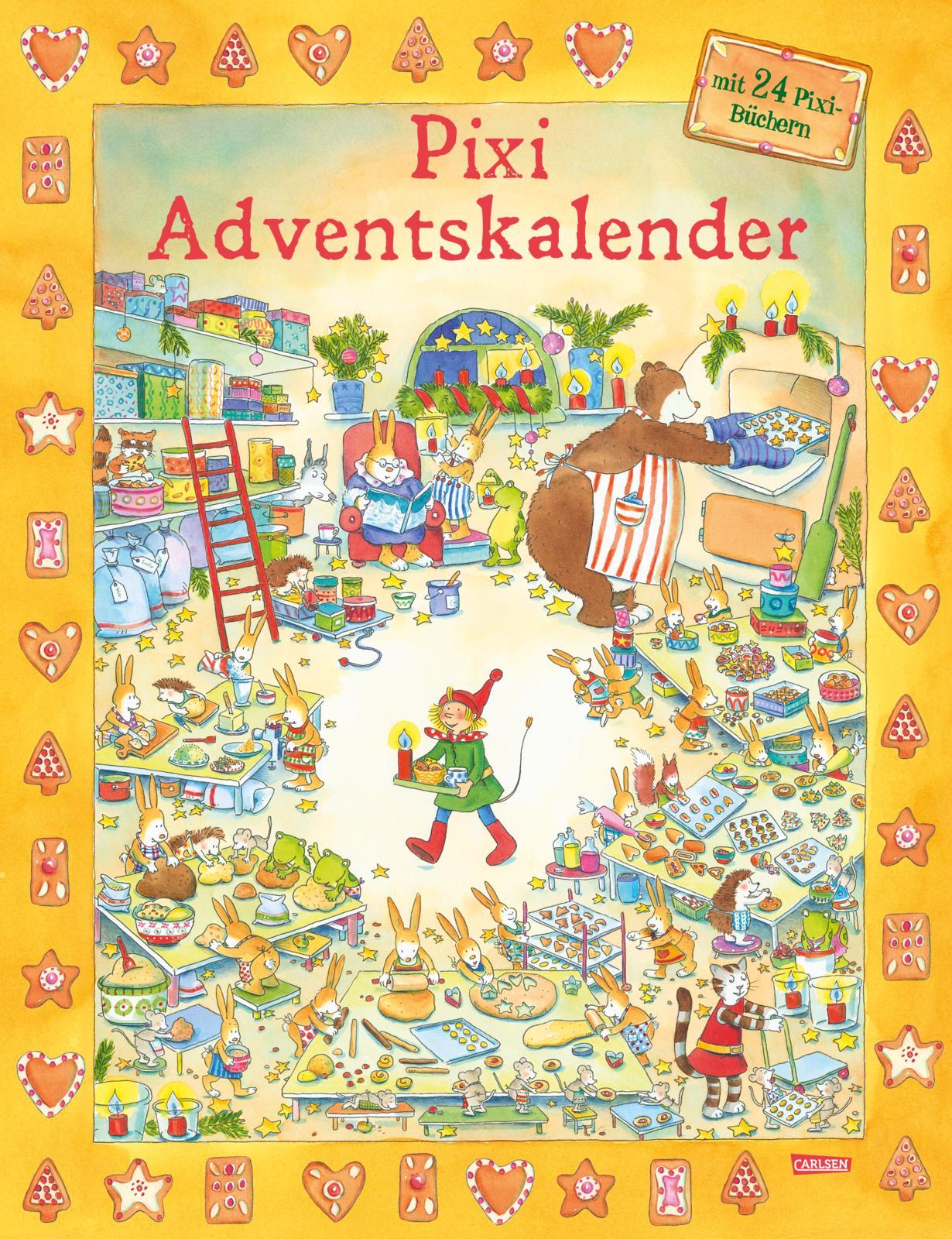 Vorderes Coverbild Pixi Adventskalender 2025