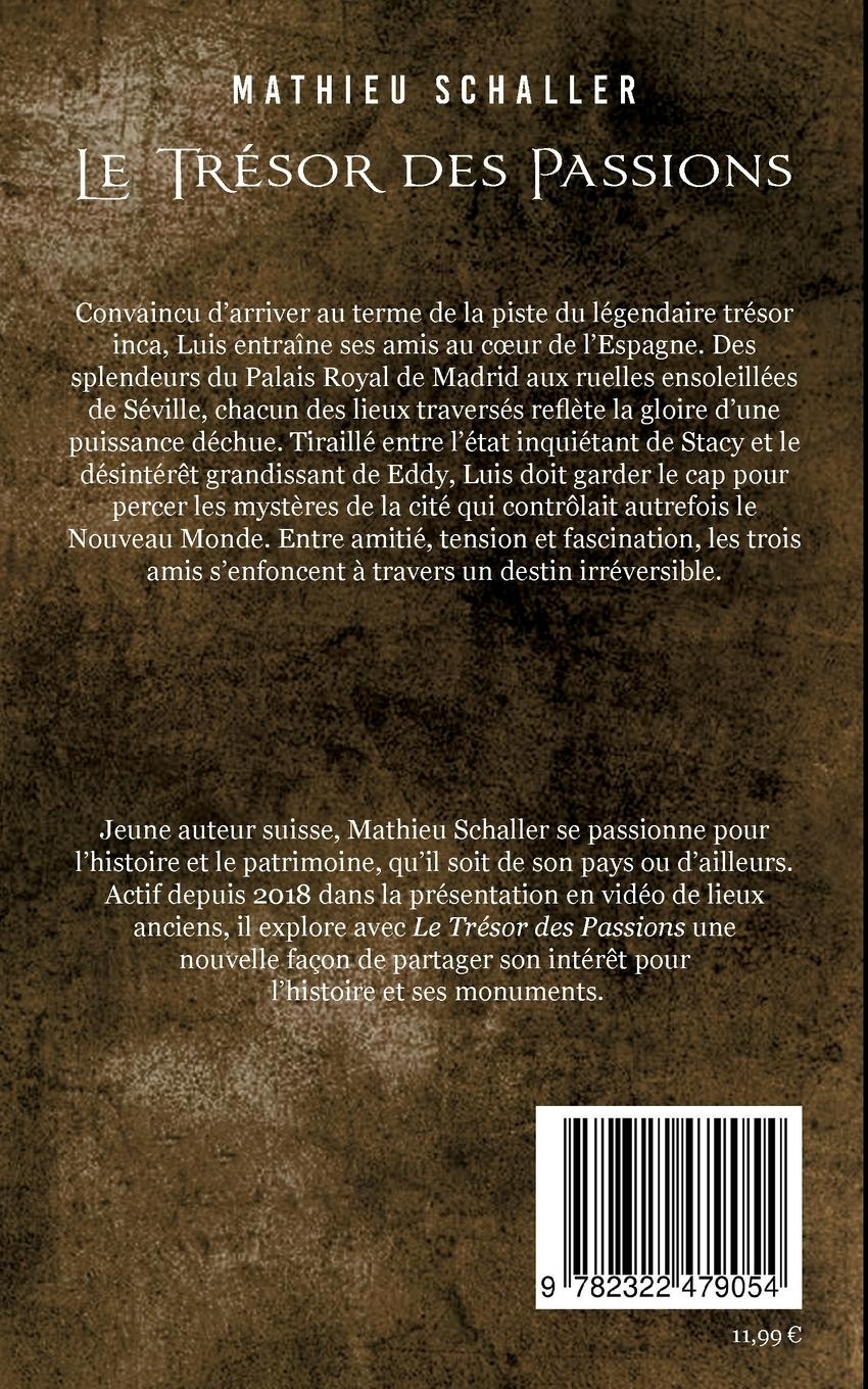 Rückseitencover Le Trésor des Passions