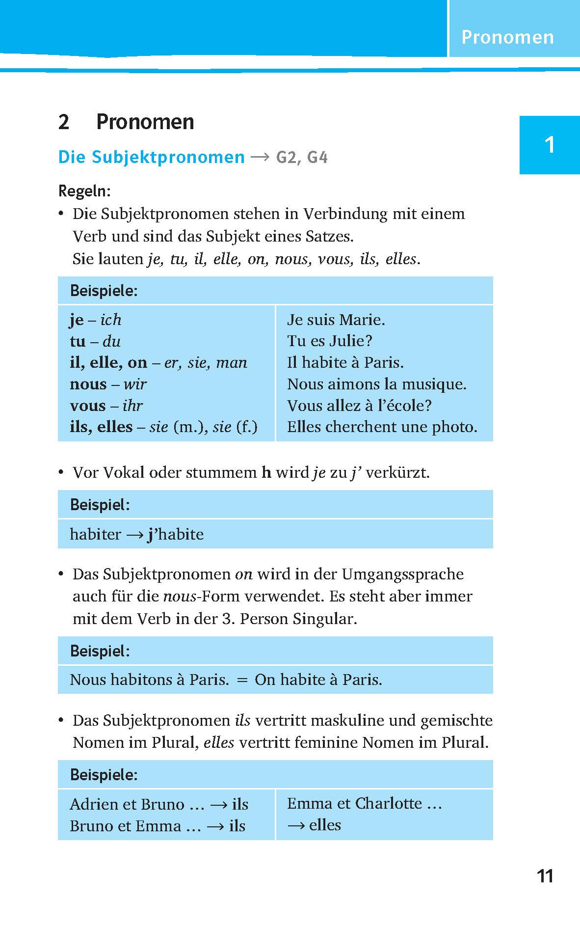 Beispielinhalt (Bild) Découvertes Bayern (ab 2017) kompaktWissen 1.-5. Lernjahr