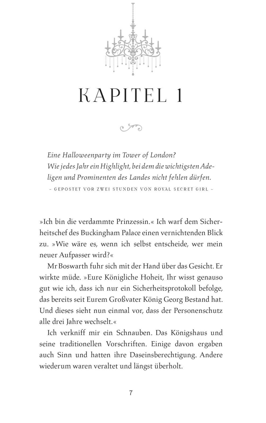 Beispielinhalt (Bild) Royals of Midnight. Rabenfluch (Royal Shadows 2)
