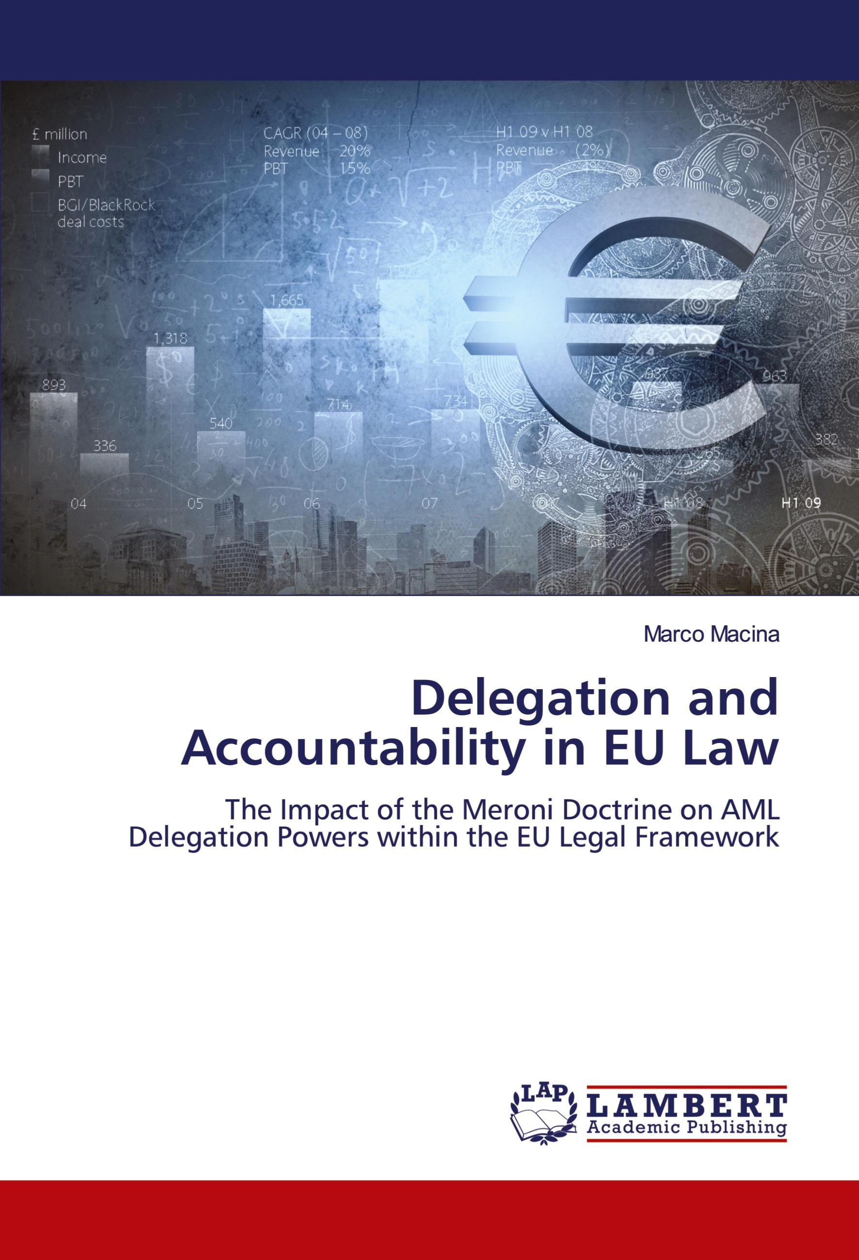 Vorderes Coverbild Delegation and Accountability in EU Law
