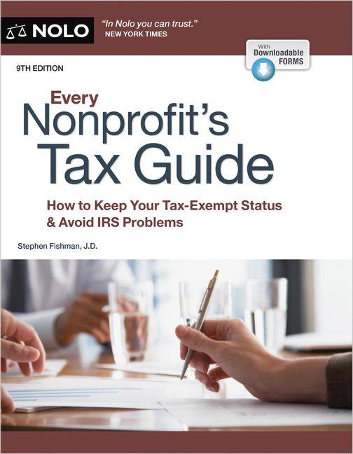 Vorderes Coverbild Every Nonprofit's Tax Guide