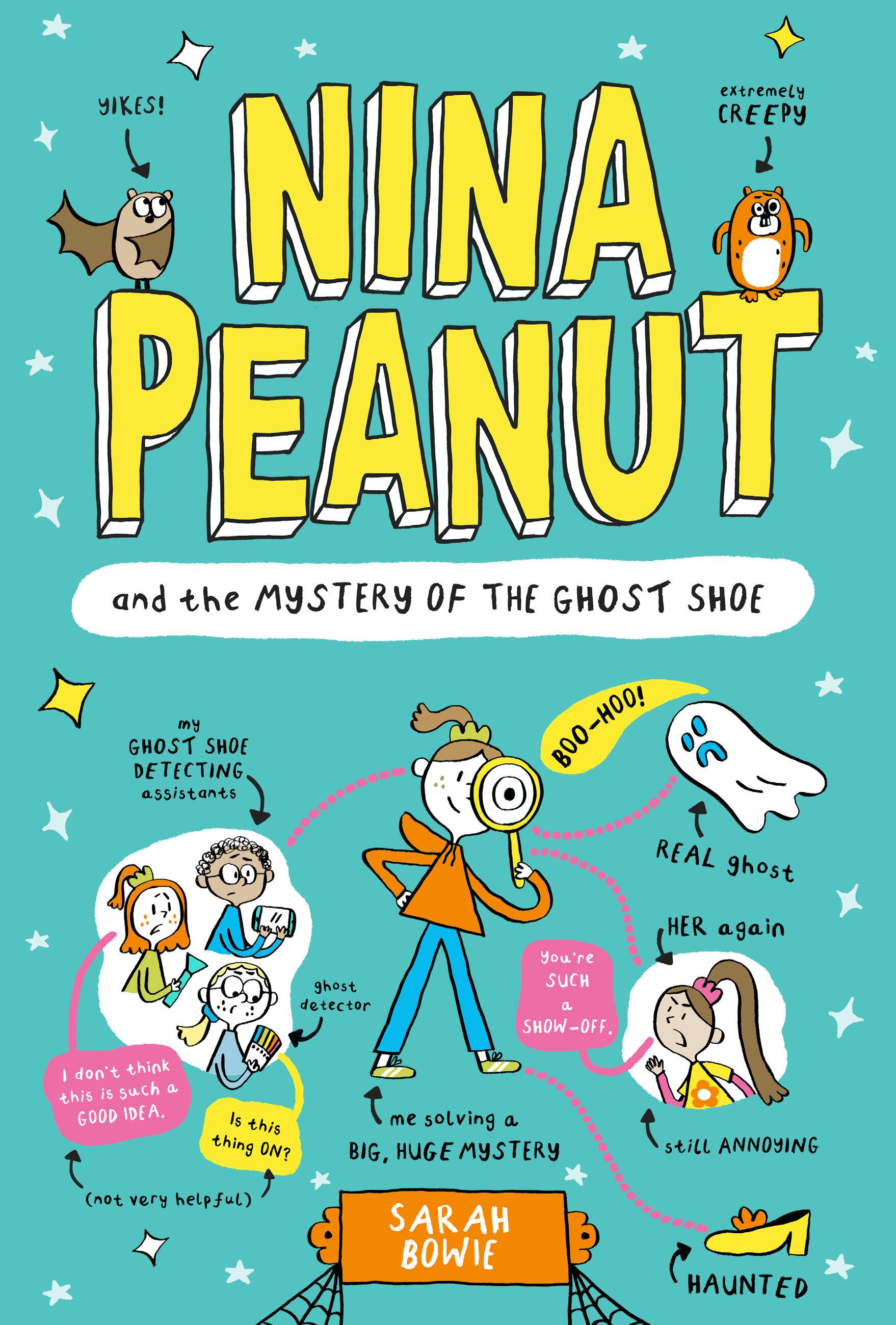 Vorderes Coverbild Nina Peanut and the Mystery of the Ghost Shoe
