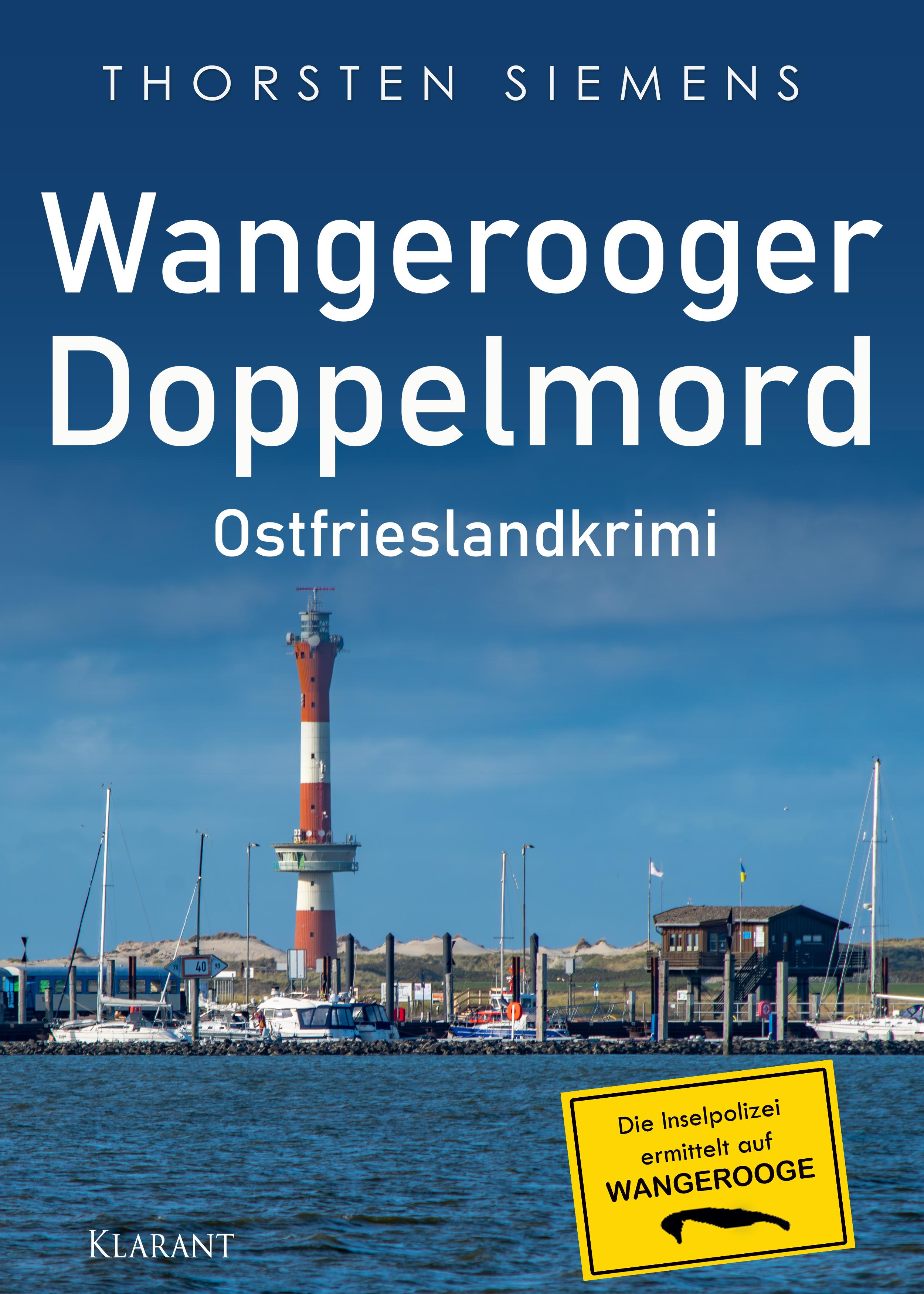 Vorderes Coverbild Wangerooger Doppelmord. Ostfrieslandkrimi