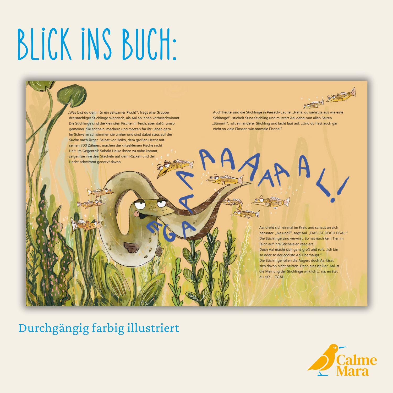 Beispielinhalt (Bild) Egal, sagt Aal