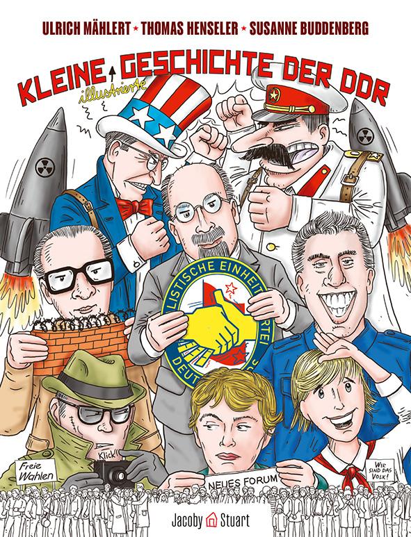 Vorderes Coverbild Kleine illustrierte Geschichte der DDR