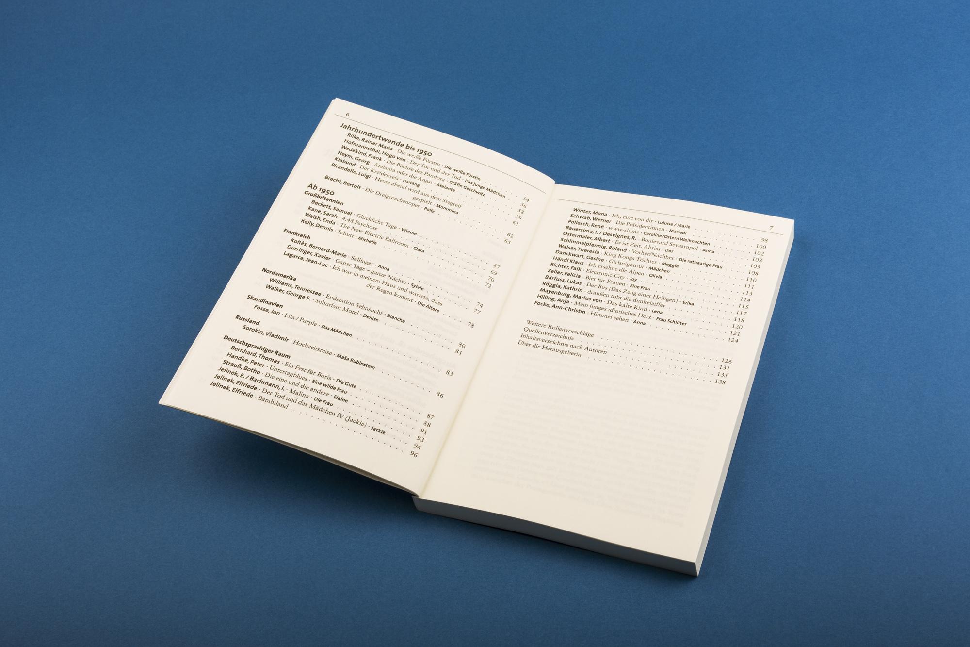 Beispielinhalt (Bild) 55 Monologe für Frauen