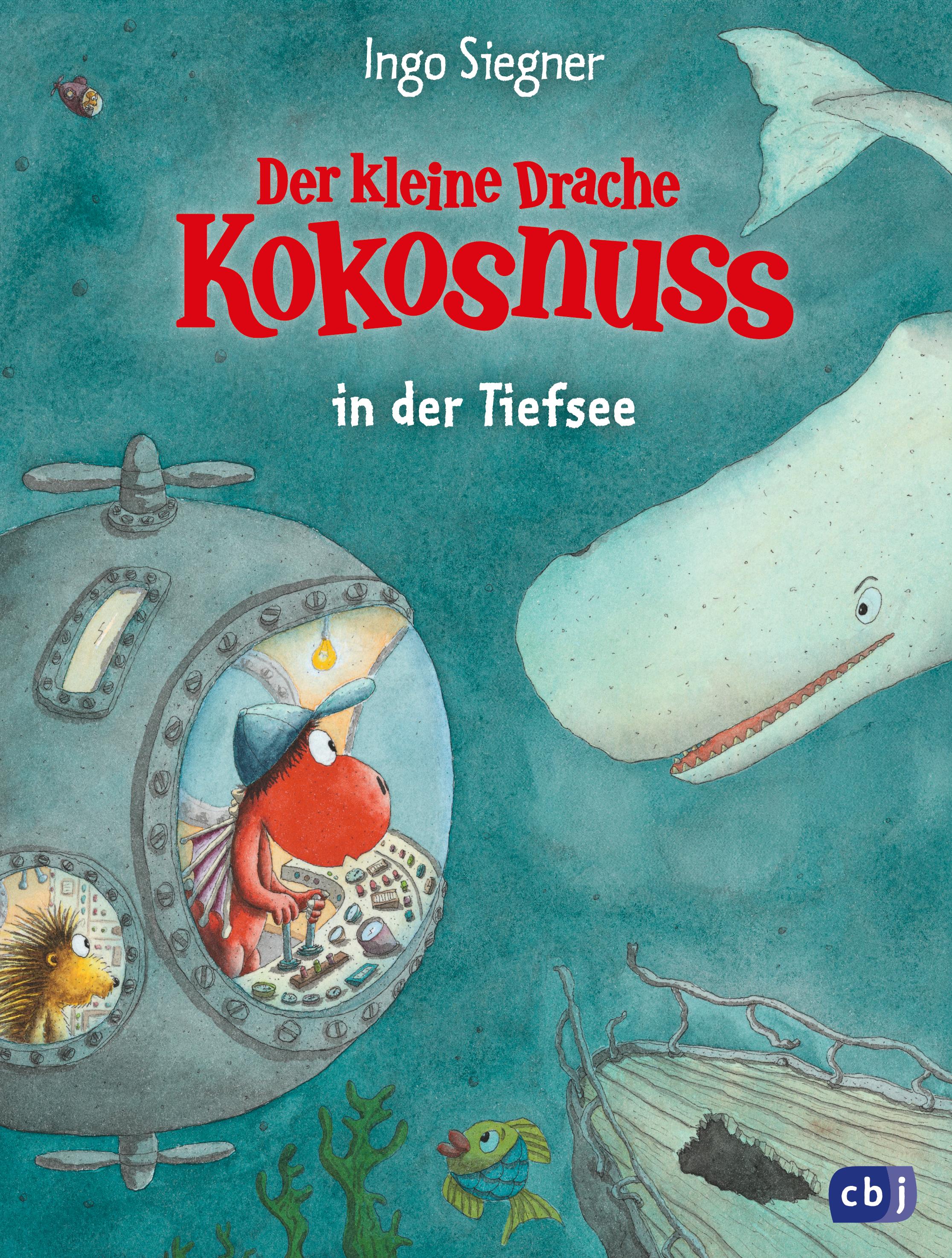 Vorderes Coverbild Der kleine Drache Kokosnuss in der Tiefsee