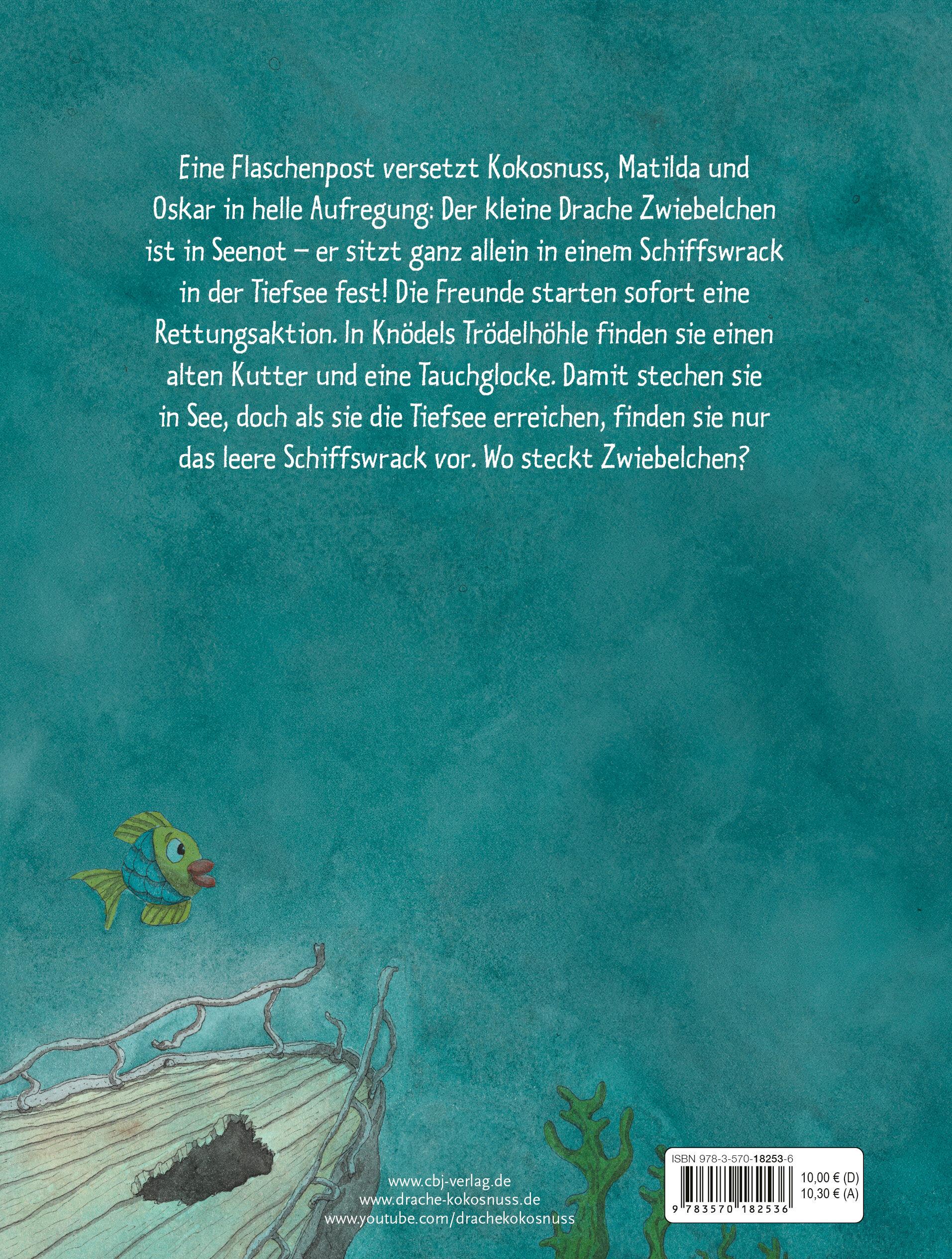 Beispielinhalt (Bild) Der kleine Drache Kokosnuss in der Tiefsee