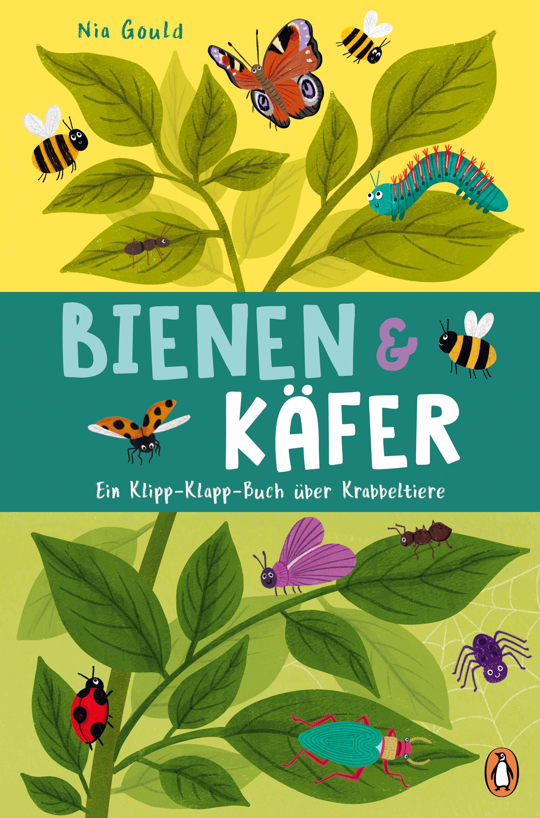 Vorderes Coverbild Bienen & Käfer - Ein Klipp-Klapp-Buch über Krabbeltiere