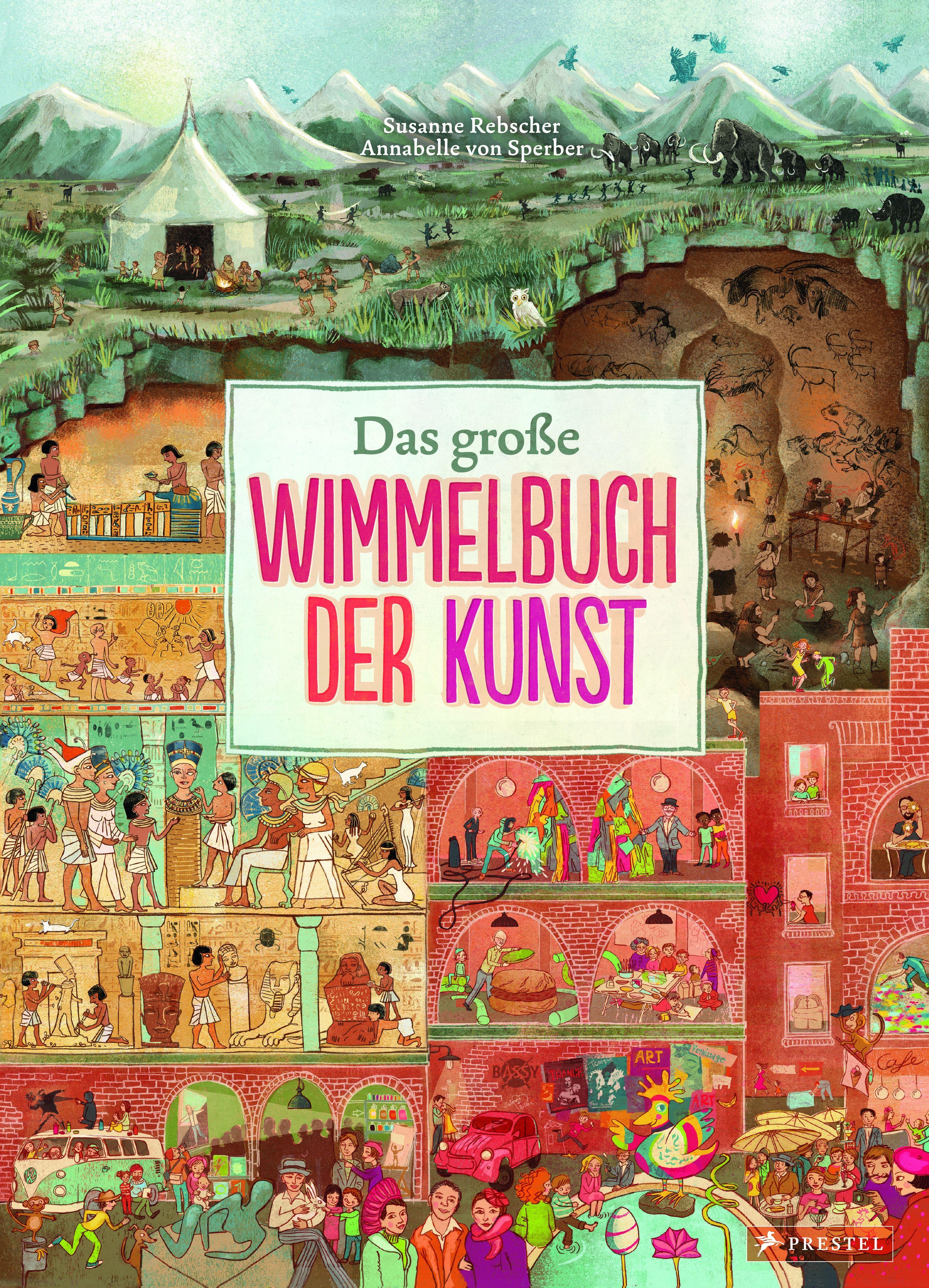 Vorderes Coverbild Das große Wimmelbuch der Kunst