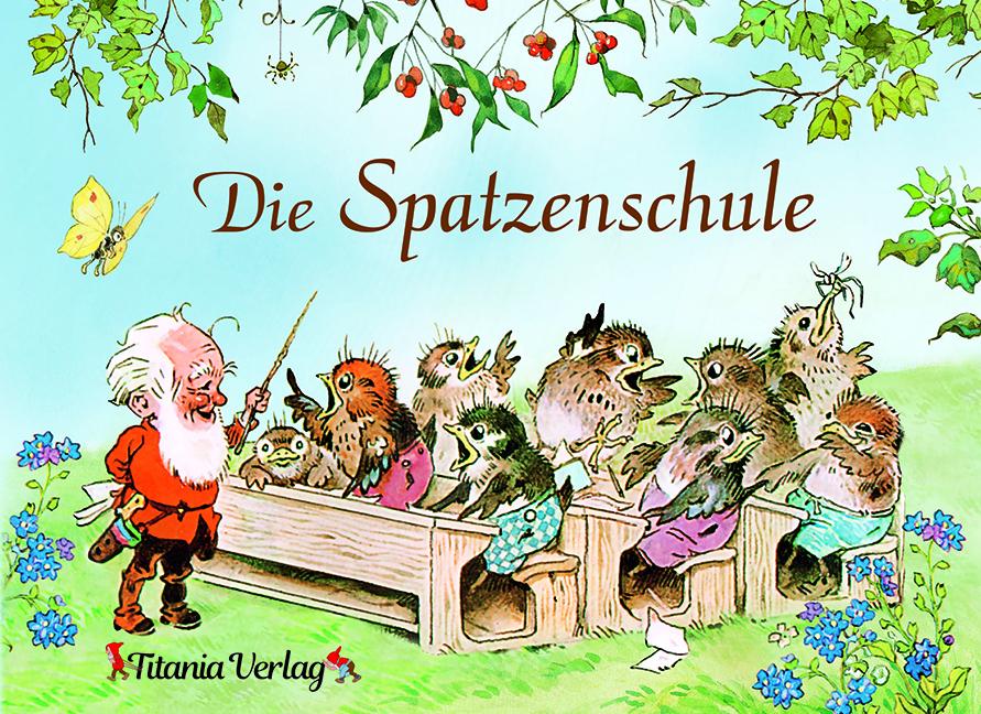 Vorderes Coverbild Die Spatzenschule