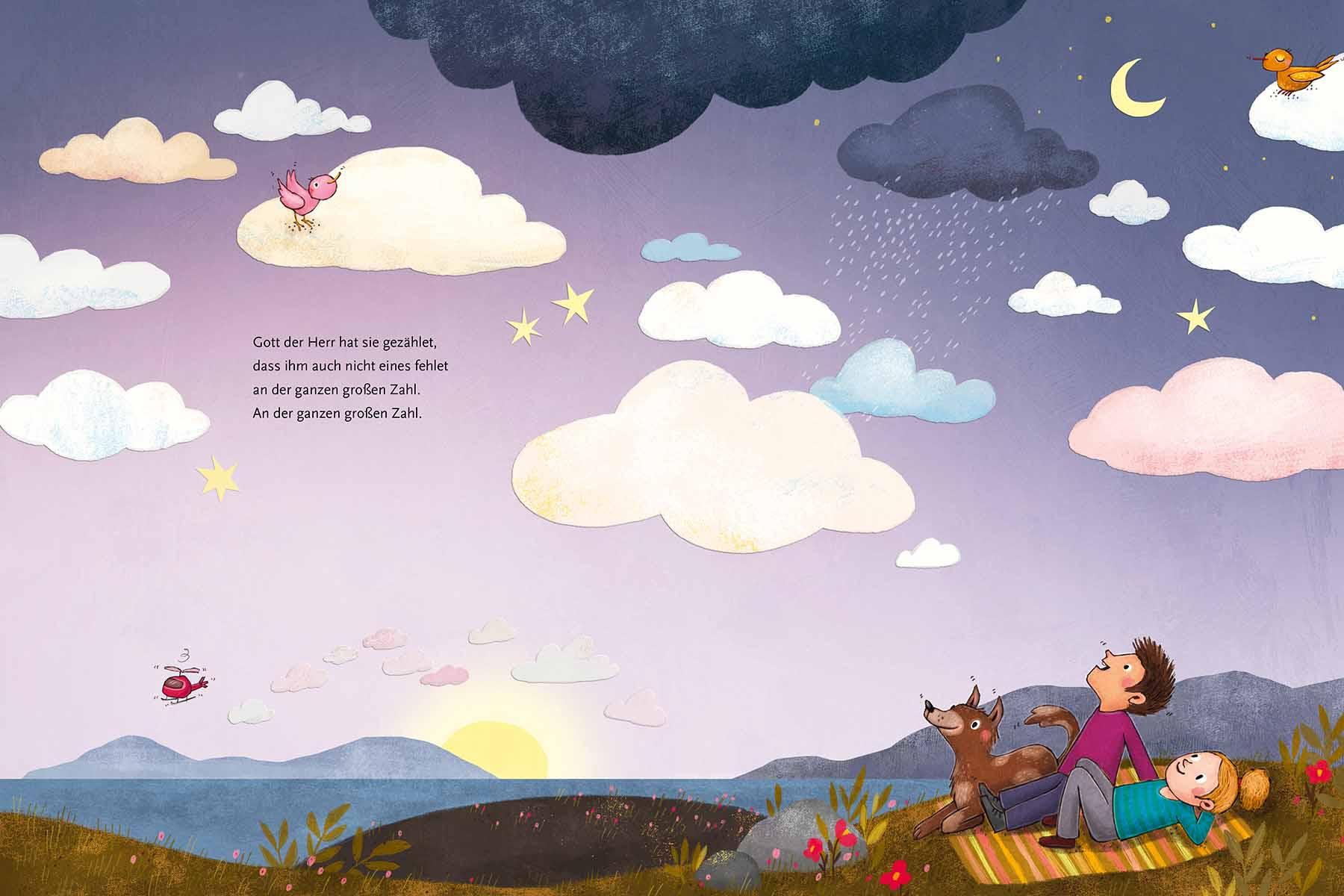 Beispielinhalt (Bild) Weißt du, wie viel Sternlein stehen?