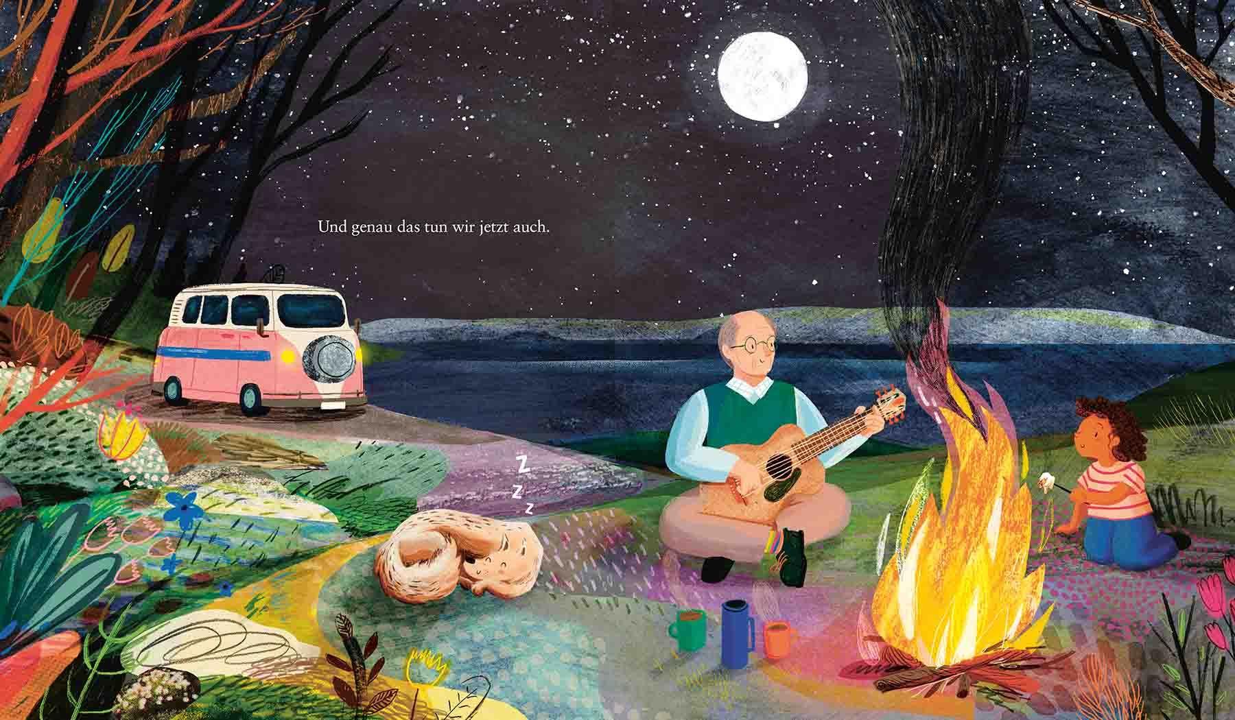 Beispielinhalt (Bild) Opas Camper