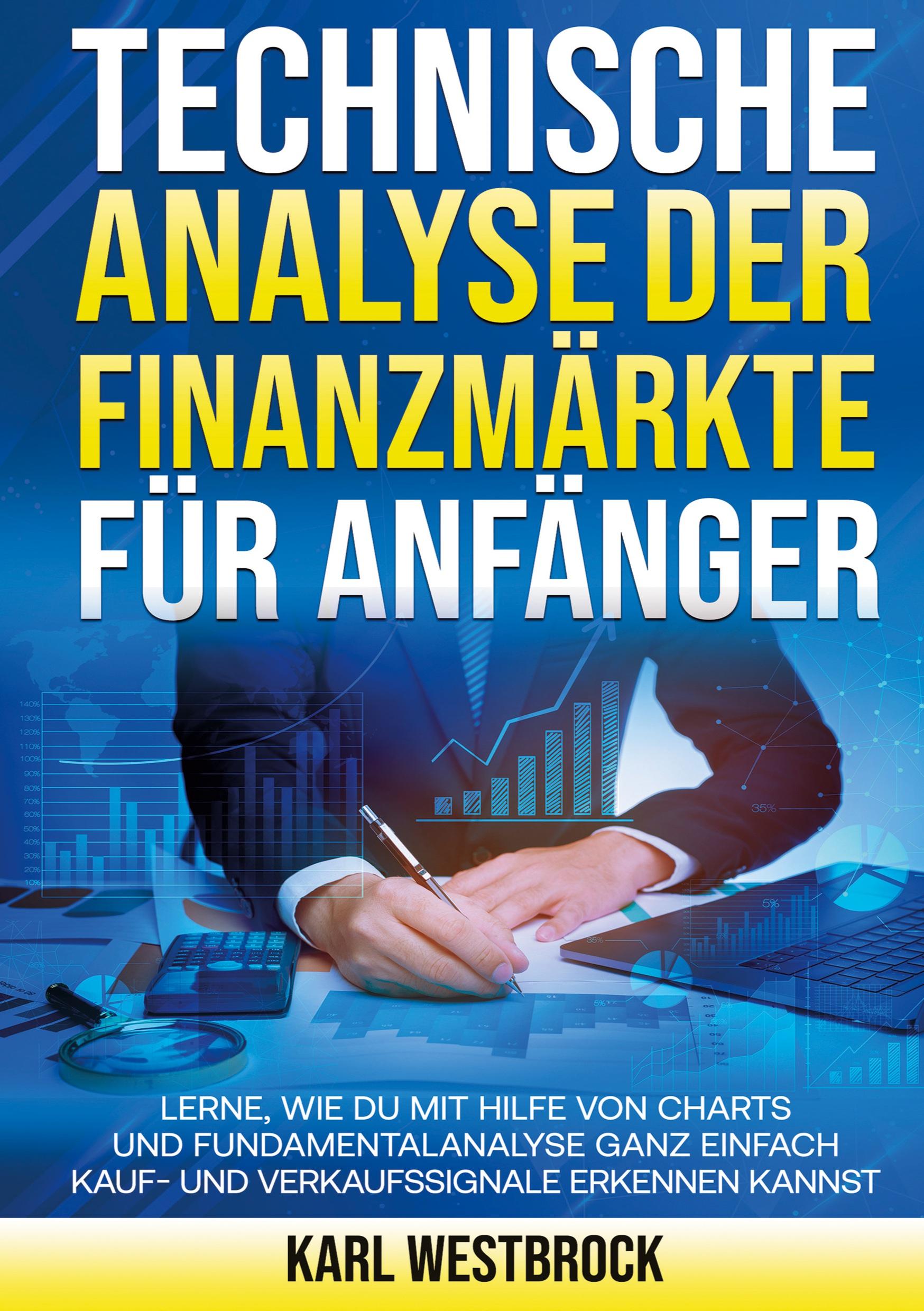 Vorderes Coverbild Technische Analyse der Finanzmärket für Anfänger