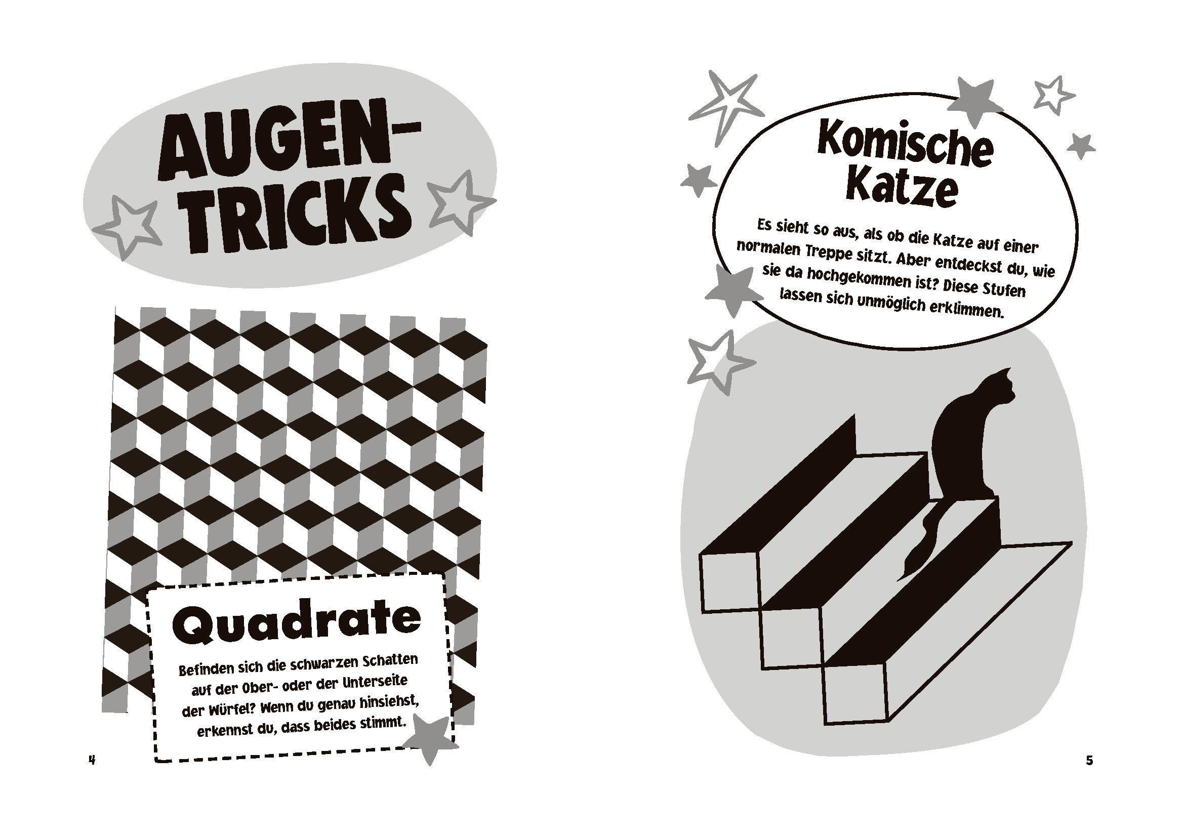 Beispielinhalt (Bild) Ziemlich clever! Über 100 Rätsel für schlaue Köpfe. Ab 8 Jahren