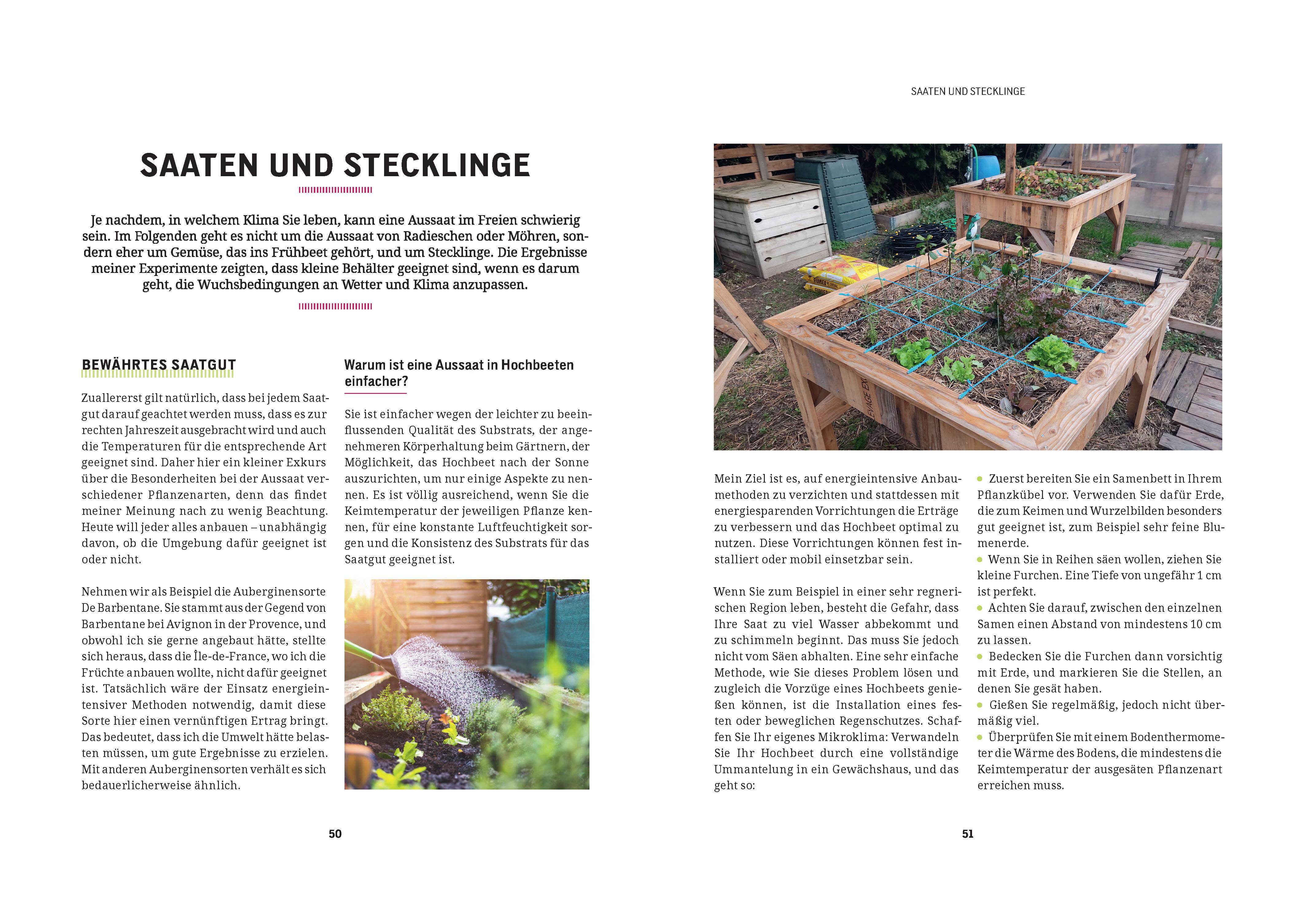 Beispielinhalt (Bild) Hochbeet - einfach gärtnern und ertragreich ernten