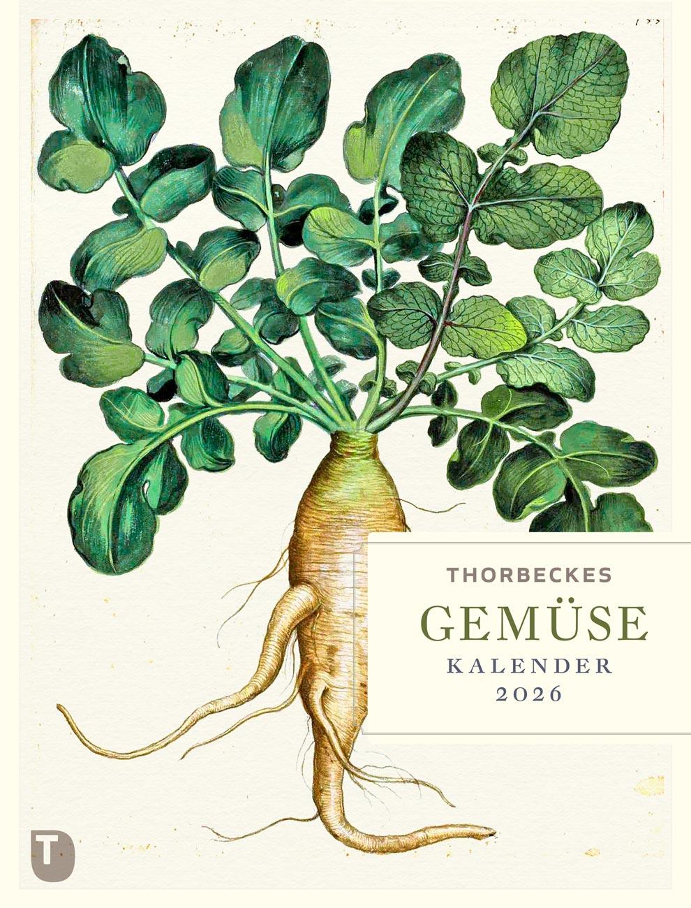 Vorderes Coverbild Thorbeckes Gemüse-Kalender 2026