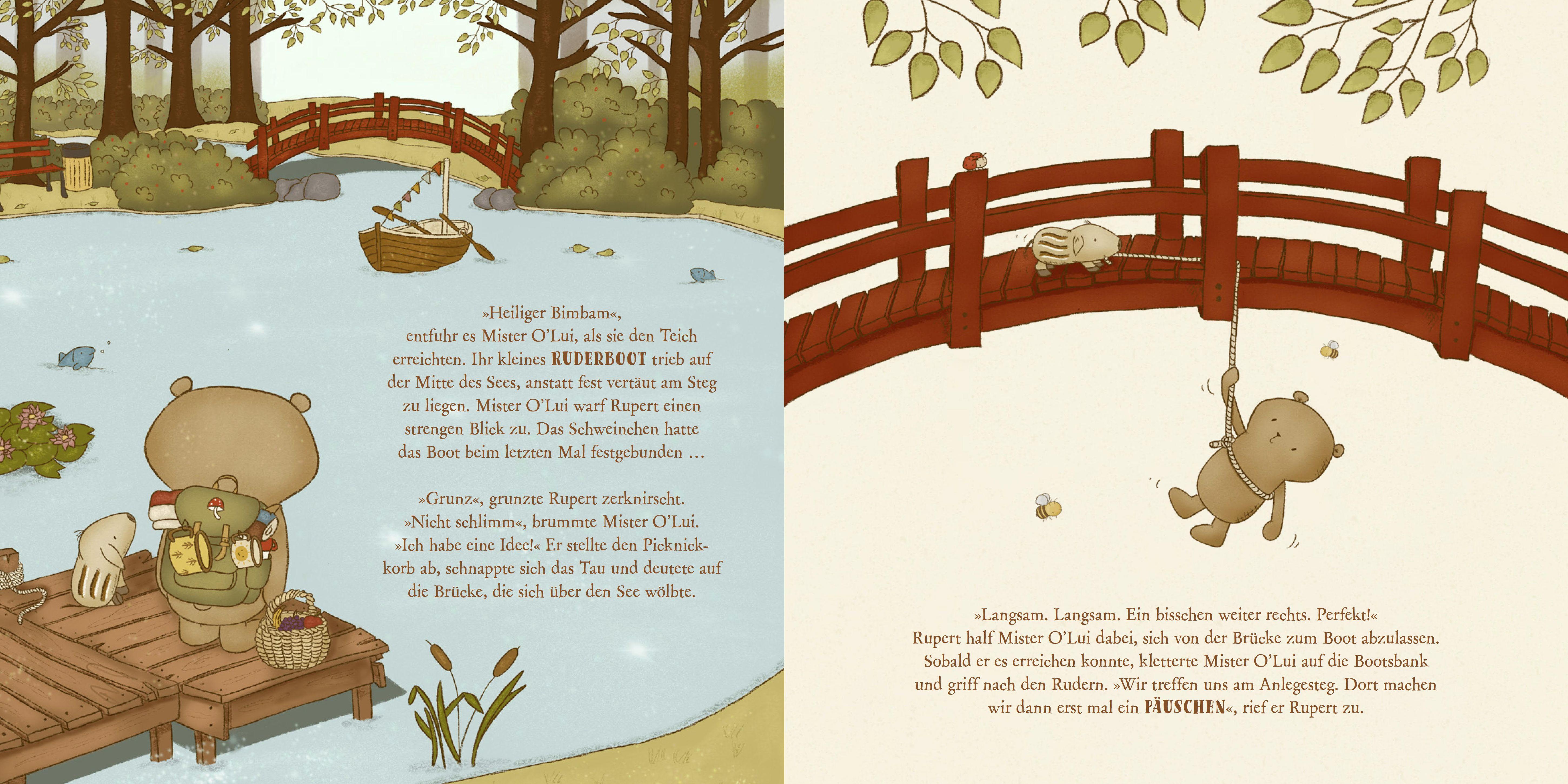 Beispielinhalt (Bild) Mister O'Lui und das Mutigsein