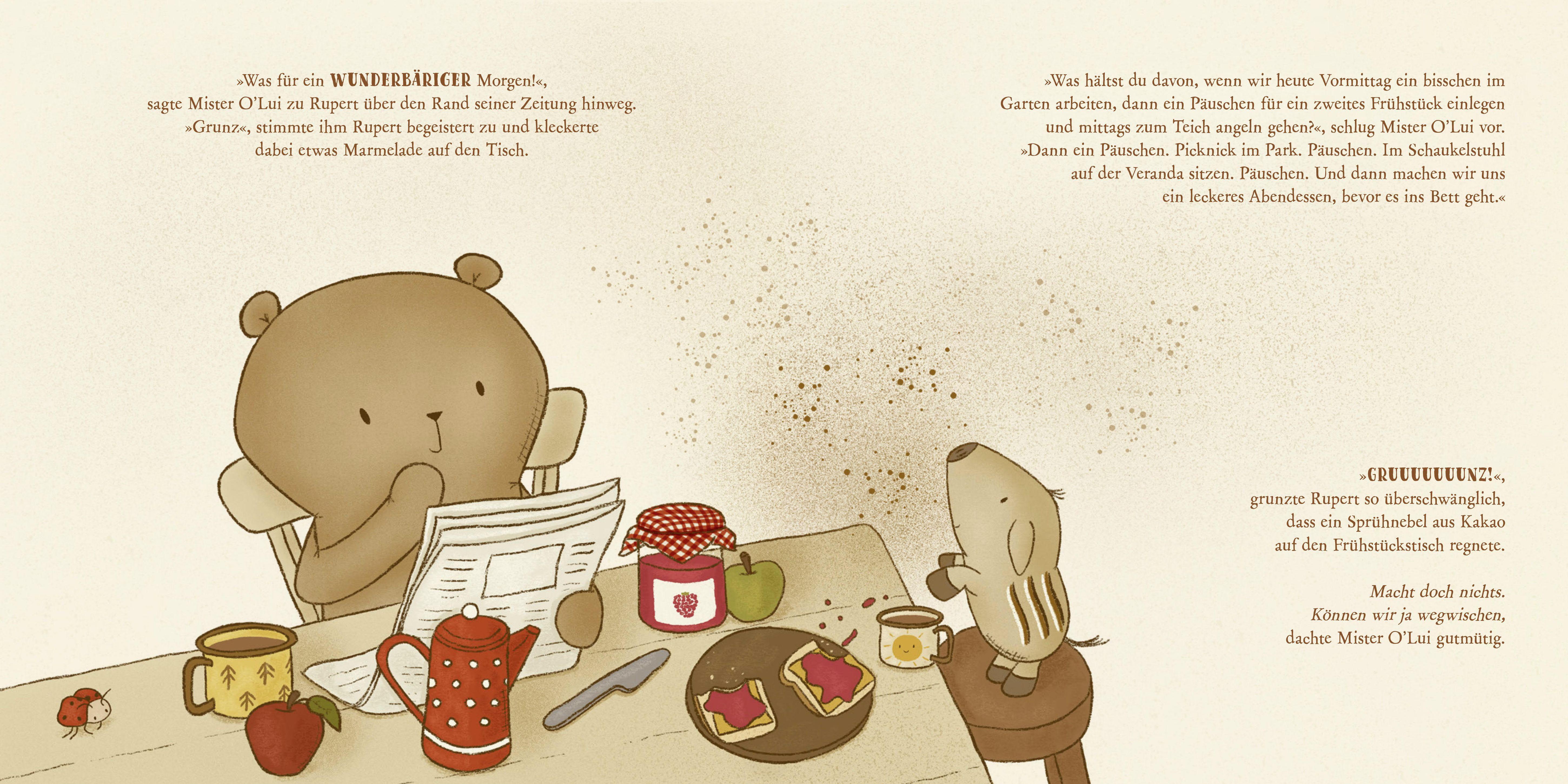 Beispielinhalt (Bild) Mister O'Lui und das Mutigsein