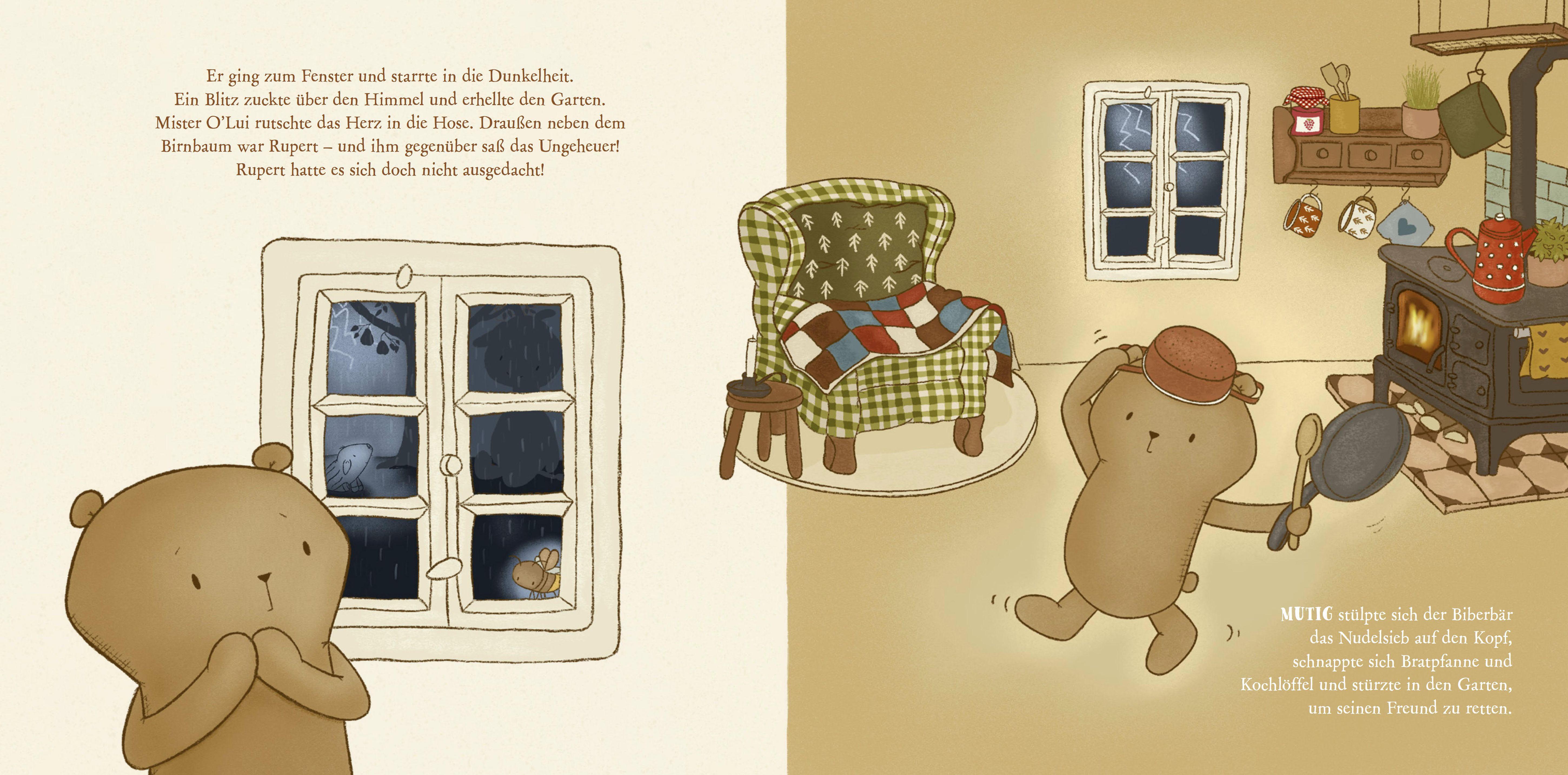 Beispielinhalt (Bild) Mister O'Lui und das Mutigsein