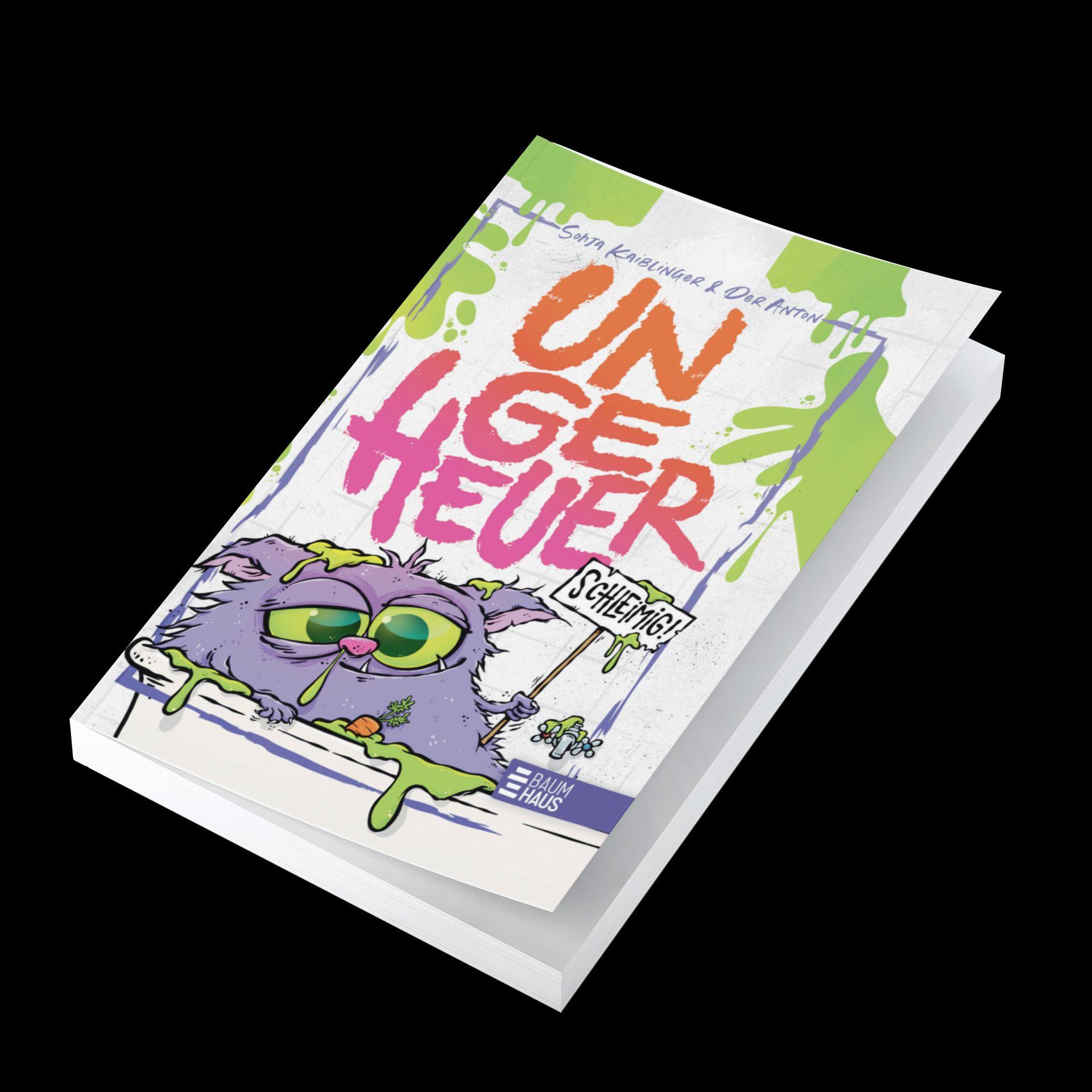 Beispielinhalt (Bild) Ungeheuer schleimig (Band 2)