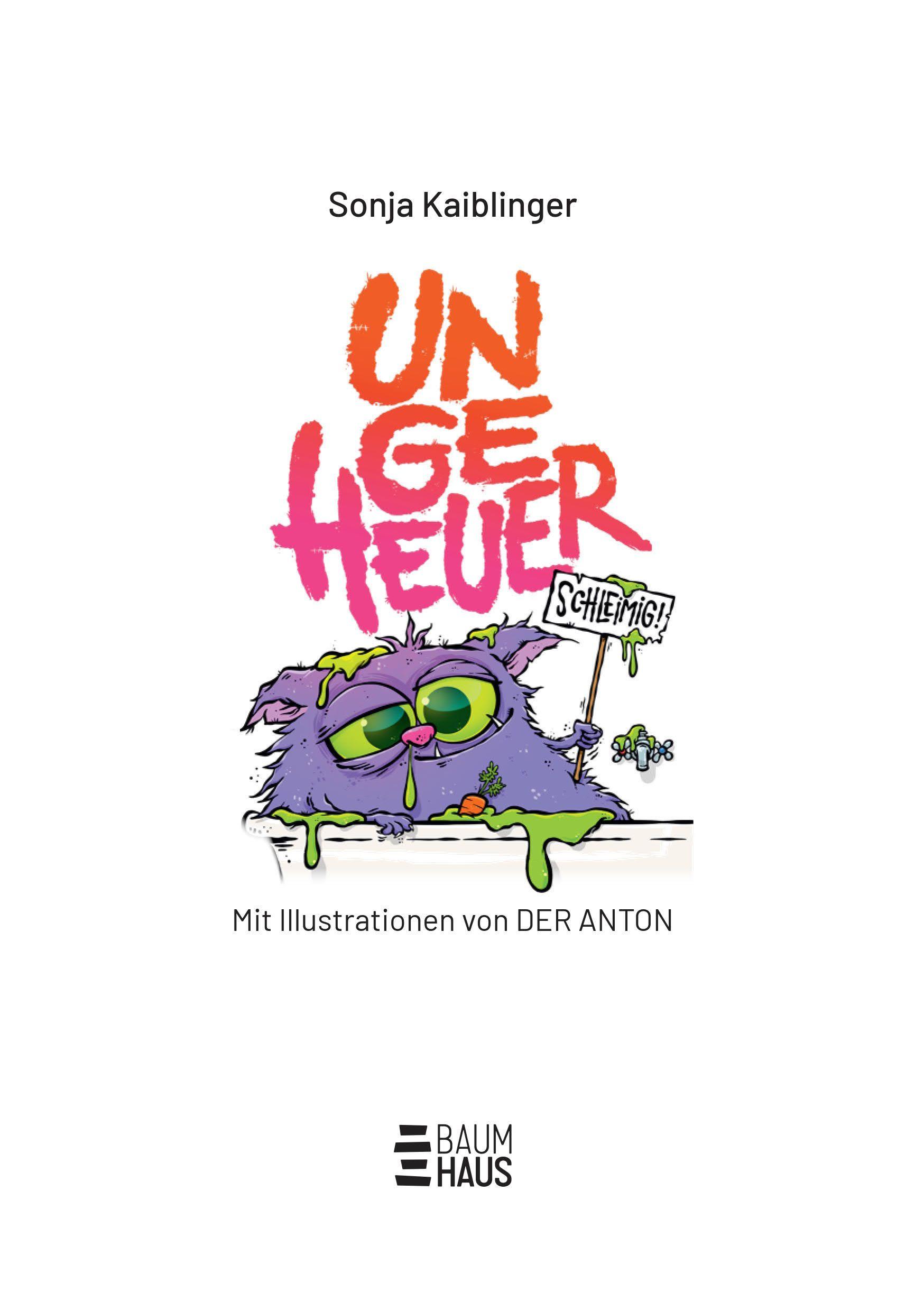 Beispielinhalt (Bild) Ungeheuer schleimig (Band 2)