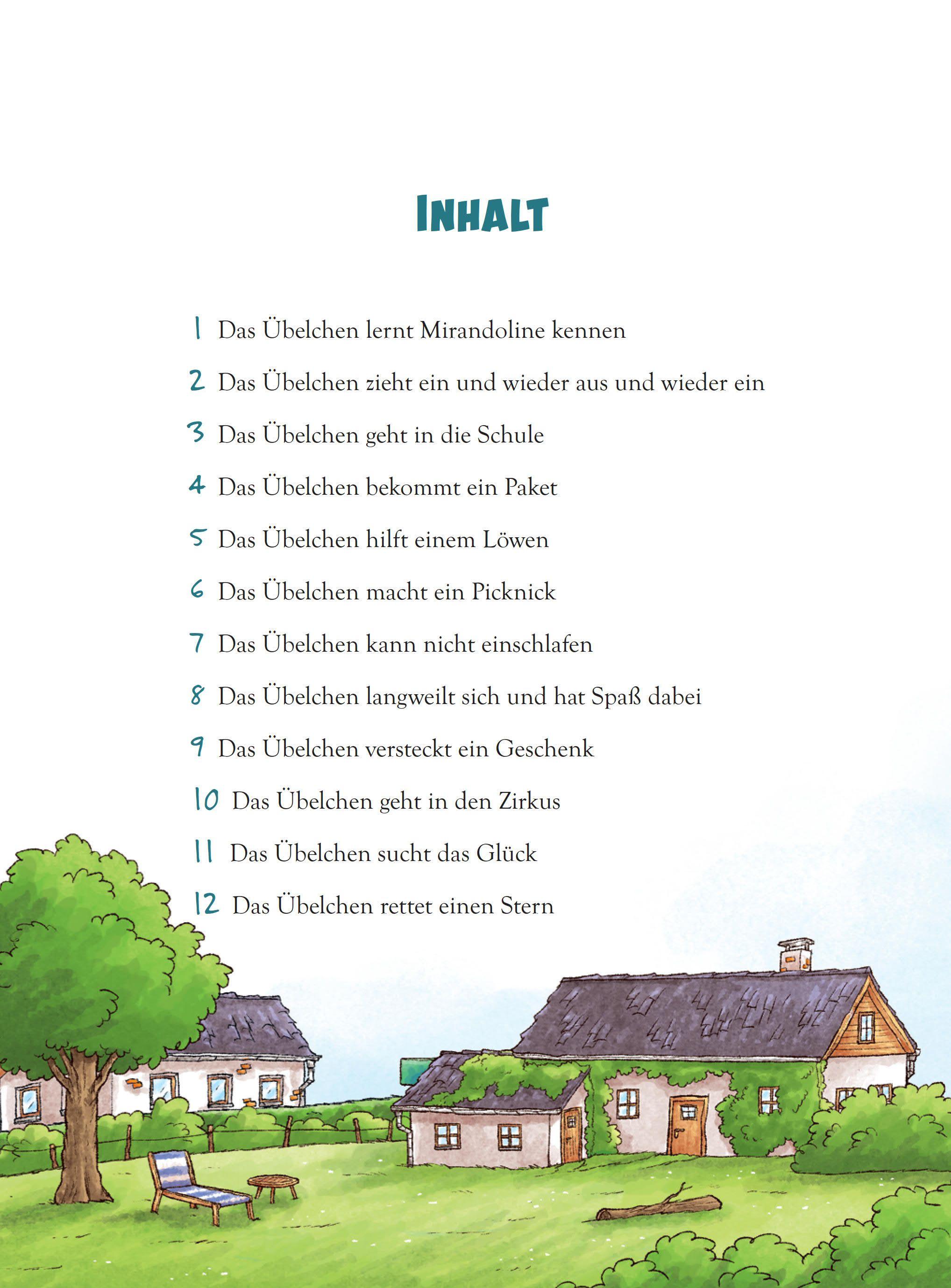 Beispielinhalt (Bild) Das Übelchen zieht ein ... und aus und wieder ein
