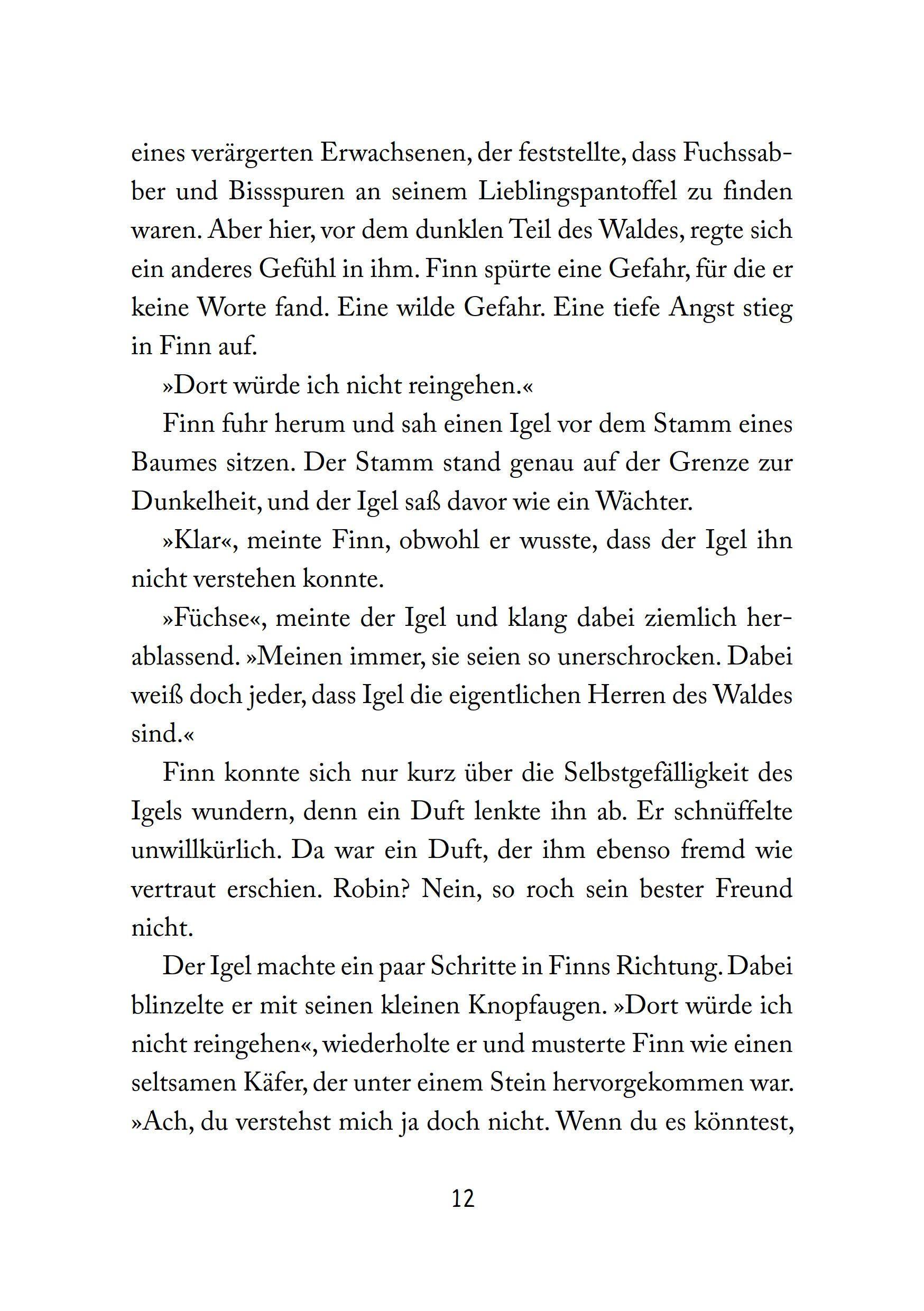 Beispielinhalt (Bild) Foxfighter - Angriff des Schattens (Band 1)