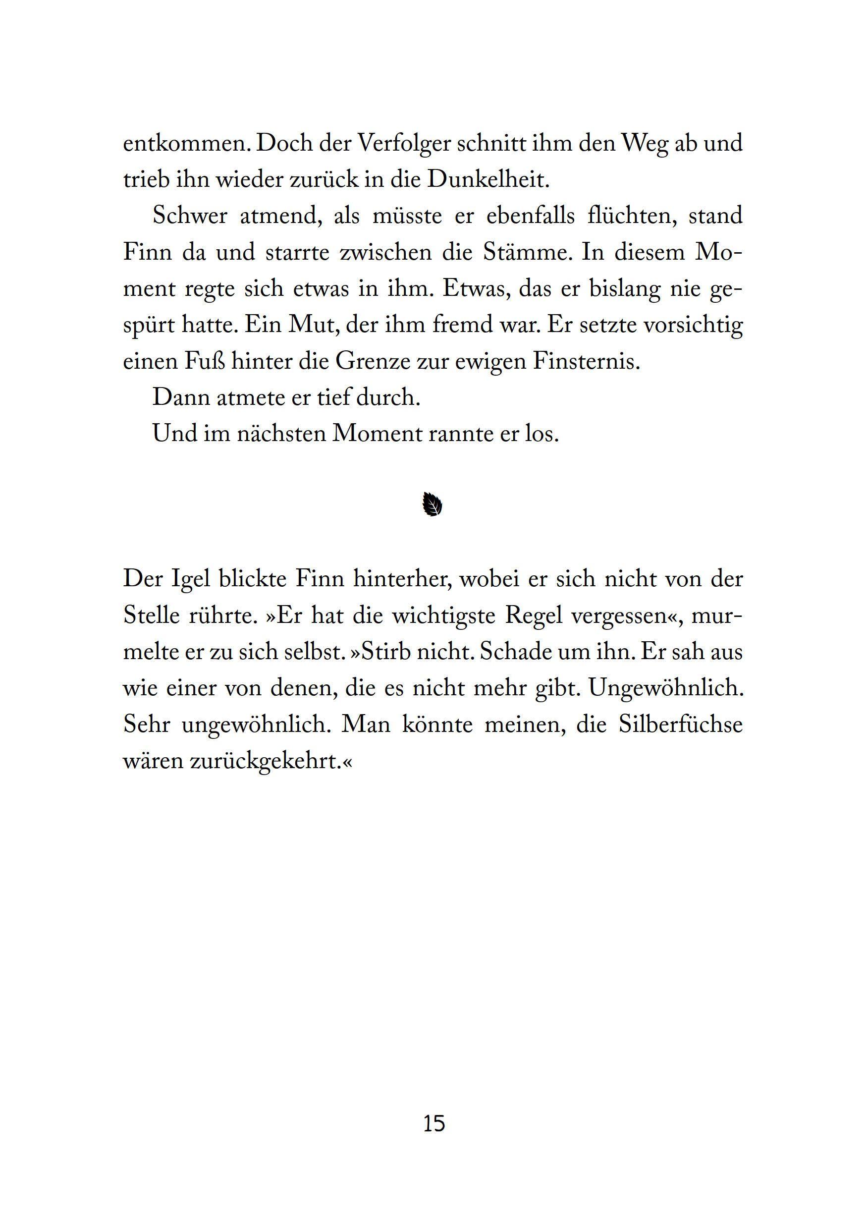 Beispielinhalt (Bild) Foxfighter - Angriff des Schattens (Band 1)