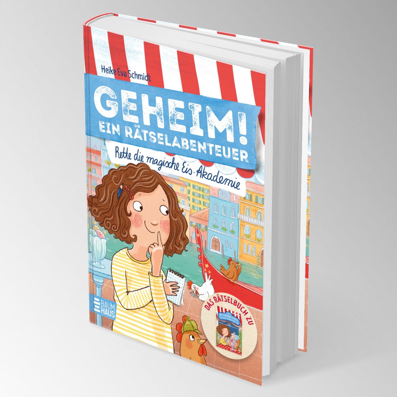 Beispielinhalt (Bild) Geheim! Ein Rätselabenteuer - Rette die magische Eis-Akademie