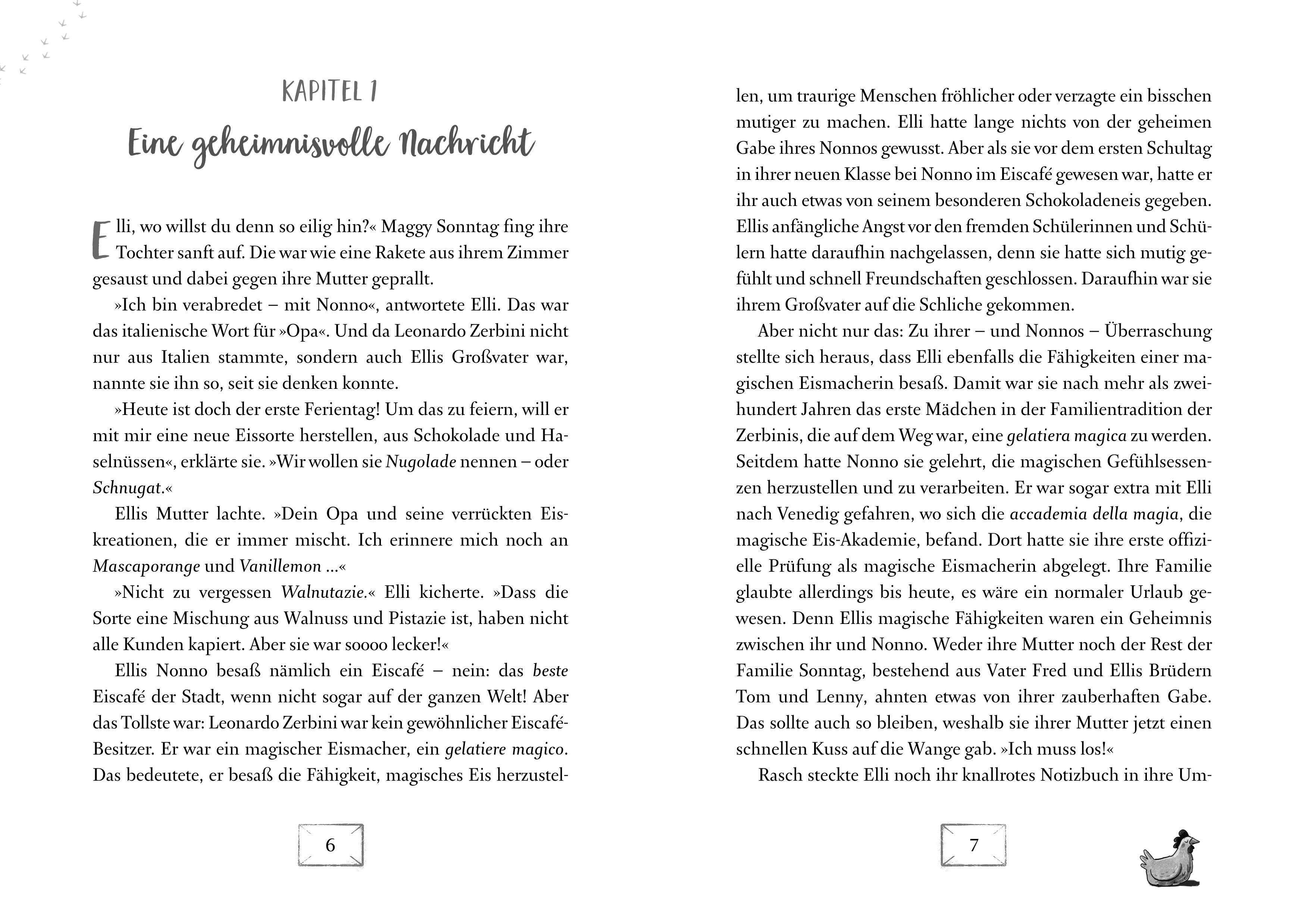 Beispielinhalt (Bild) Geheim! Ein Rätselabenteuer - Rette die magische Eis-Akademie