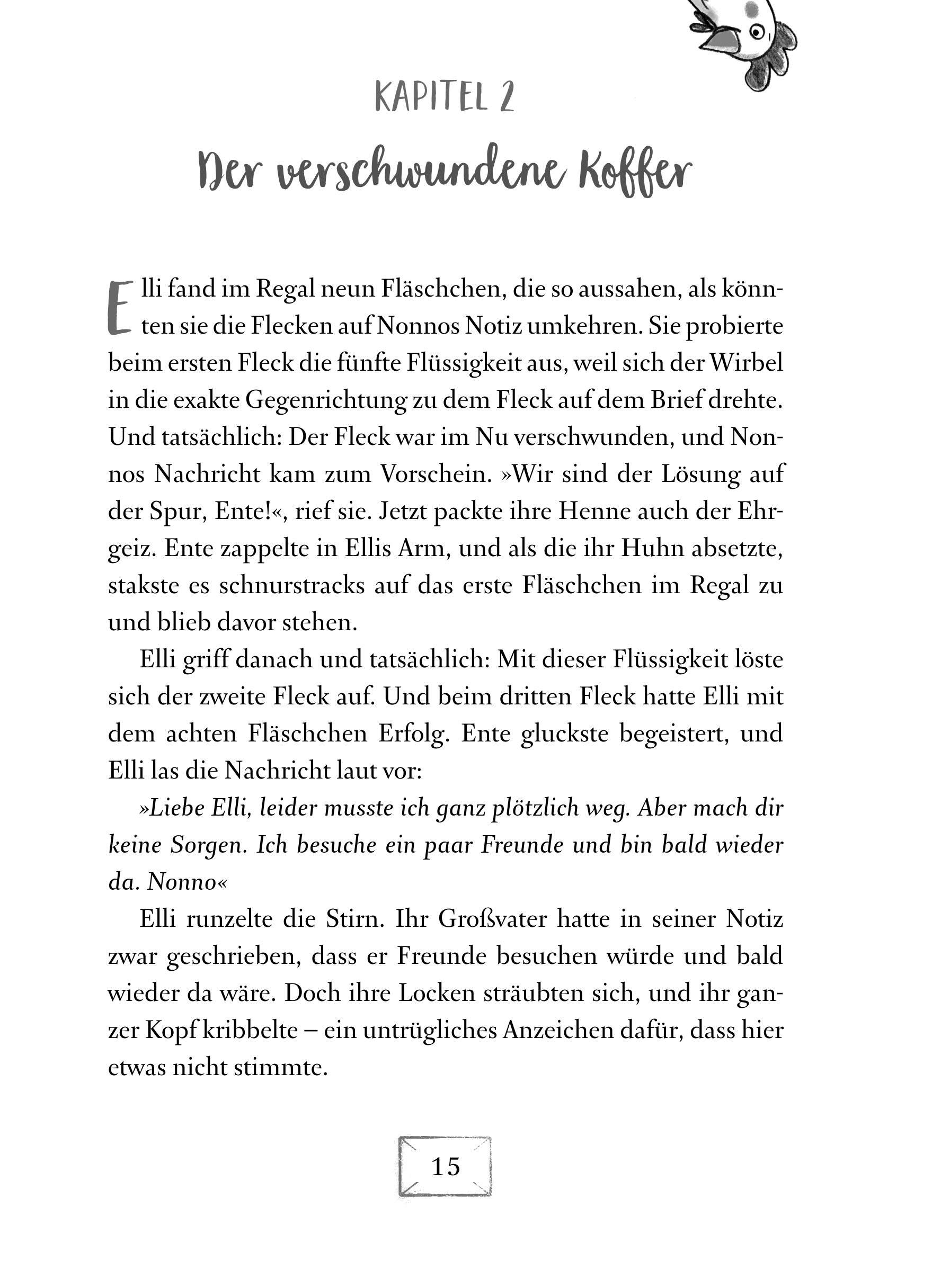 Beispielinhalt (Bild) Geheim! Ein Rätselabenteuer - Rette die magische Eis-Akademie