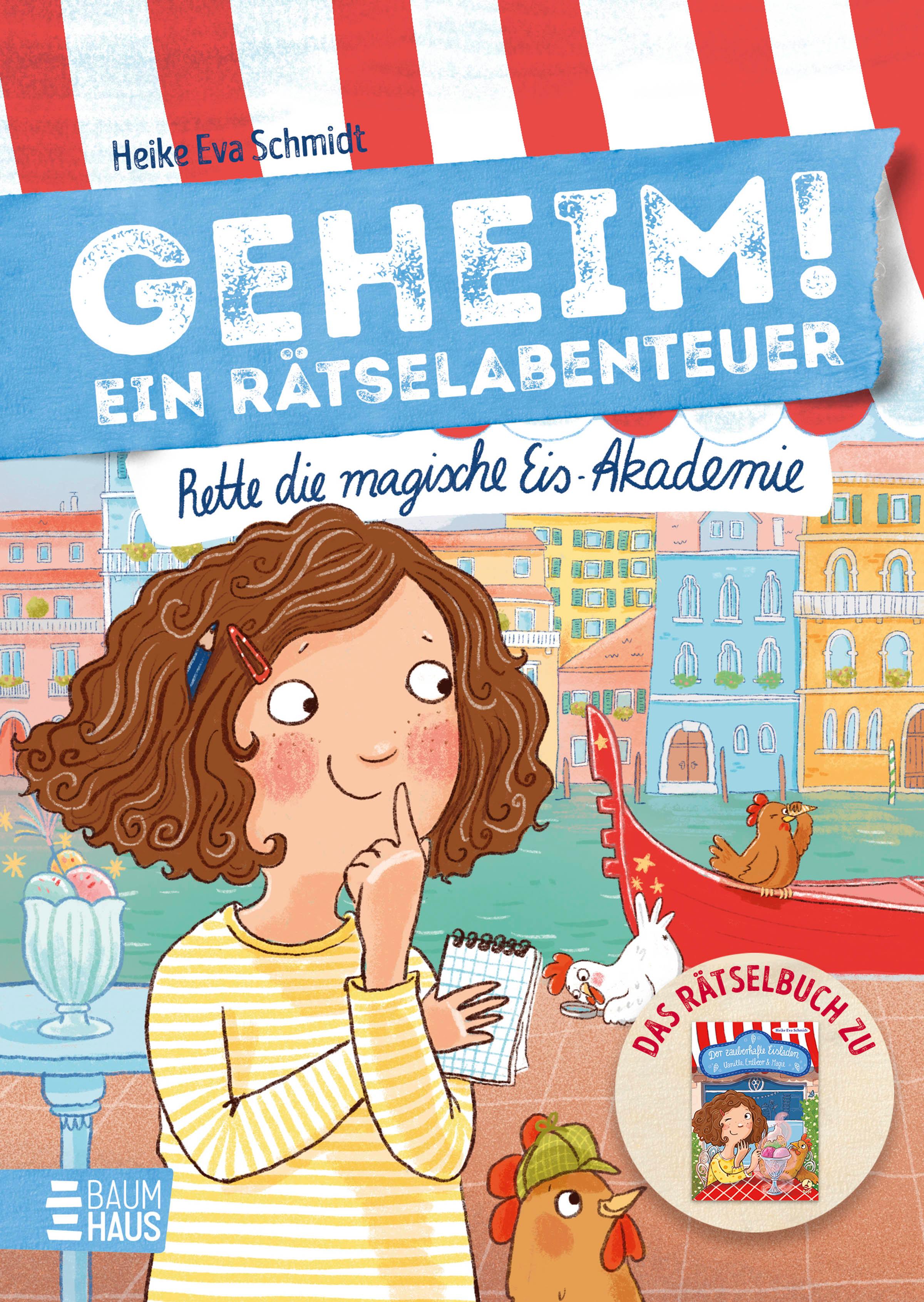 Vorderes Coverbild Geheim! Ein Rätselabenteuer - Rette die magische Eis-Akademie