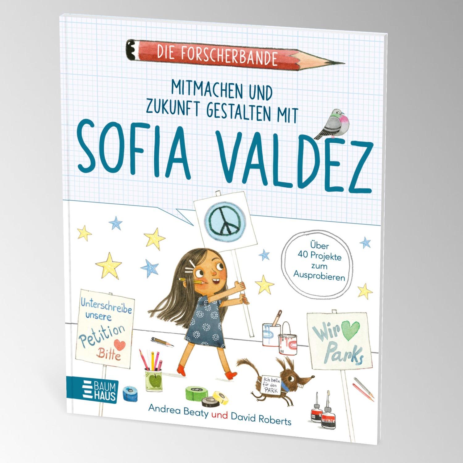 Beispielinhalt (Bild) Die Forscherbande - Mitmachen und Zukunft gestalten mit Sofia Valdez