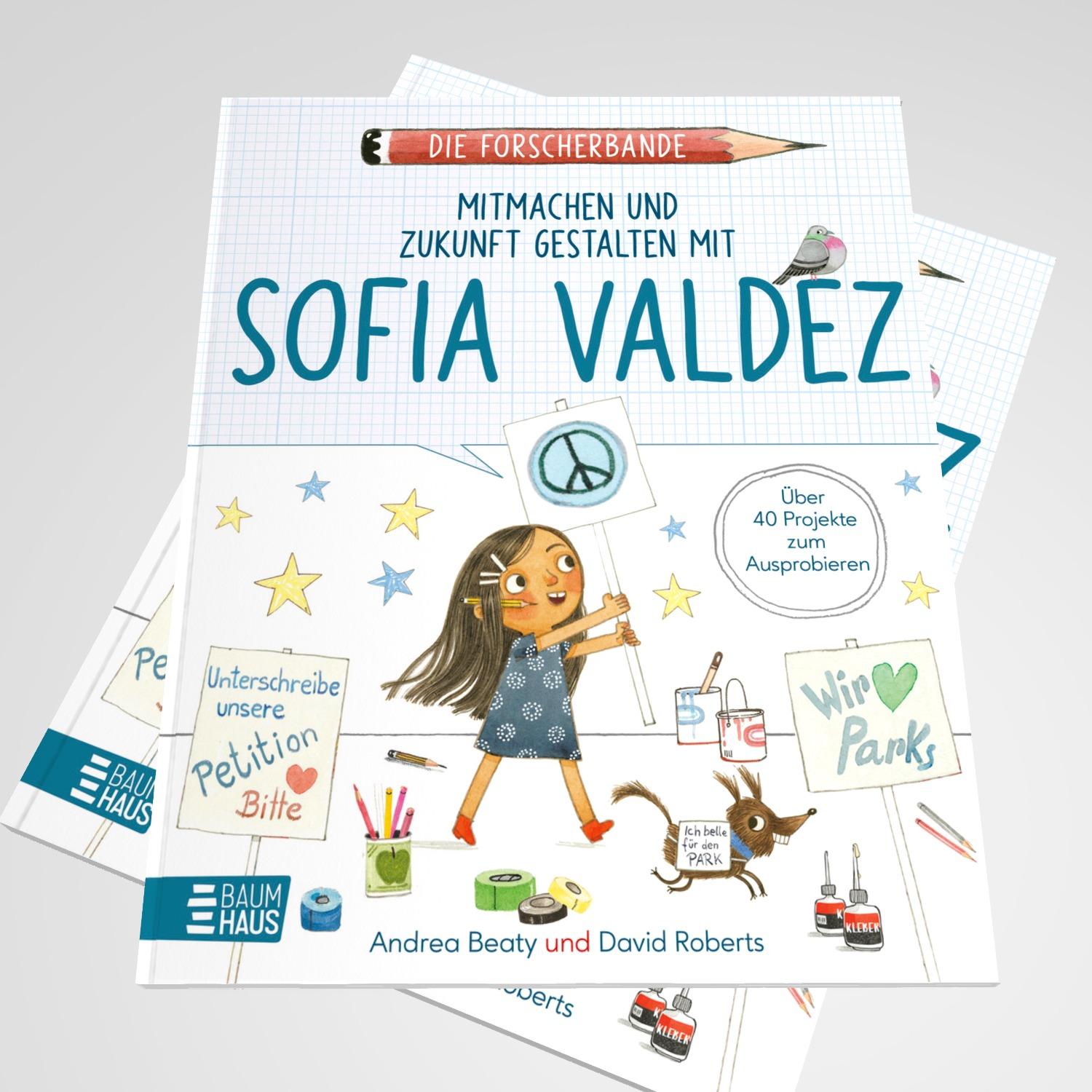 Beispielinhalt (Bild) Die Forscherbande - Mitmachen und Zukunft gestalten mit Sofia Valdez