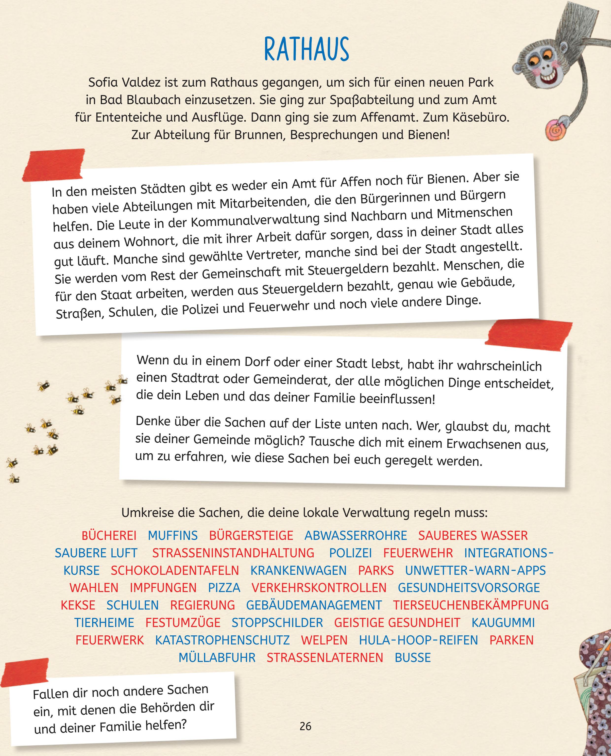 Beispielinhalt (Bild) Die Forscherbande - Mitmachen und Zukunft gestalten mit Sofia Valdez
