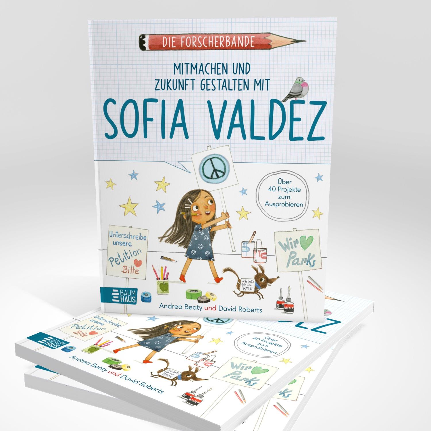 Beispielinhalt (Bild) Die Forscherbande - Mitmachen und Zukunft gestalten mit Sofia Valdez