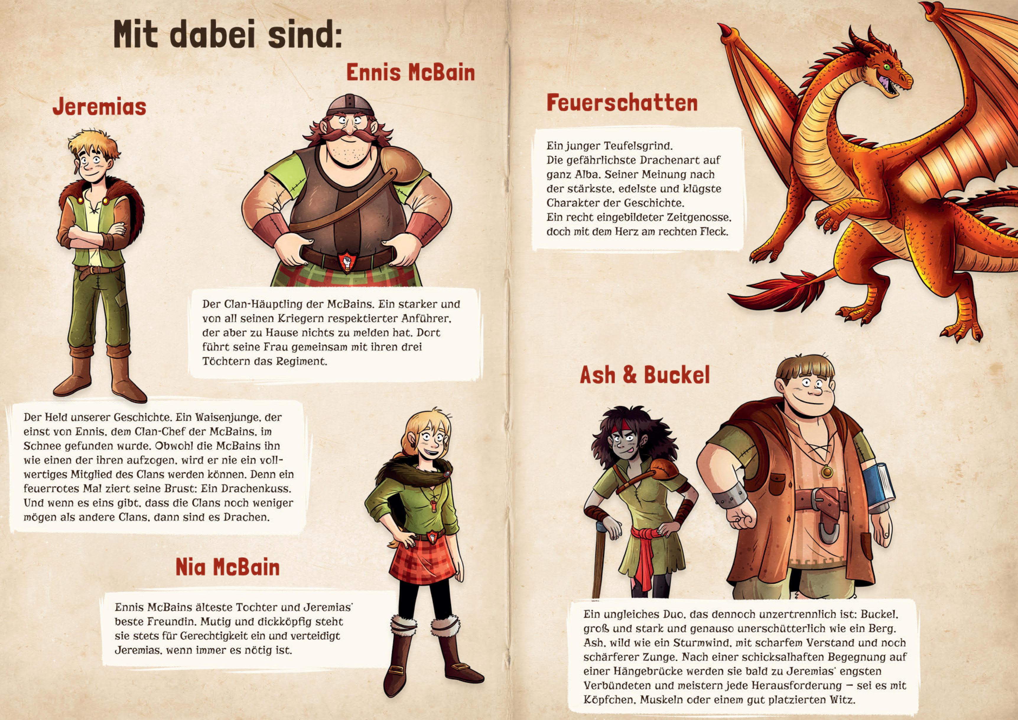 Beispielinhalt (Bild) Die geheime Drachenschule - Der goldene Ritter