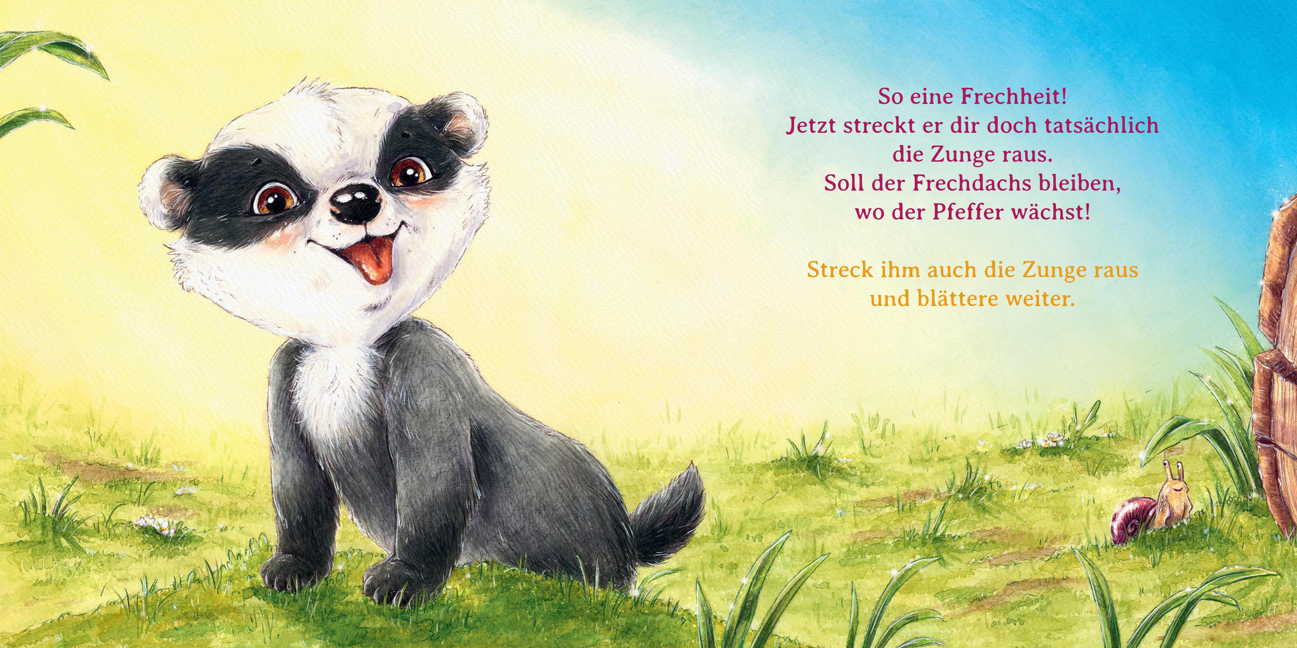 Beispielinhalt (Bild) Wer ist hier ein Frechdachs?