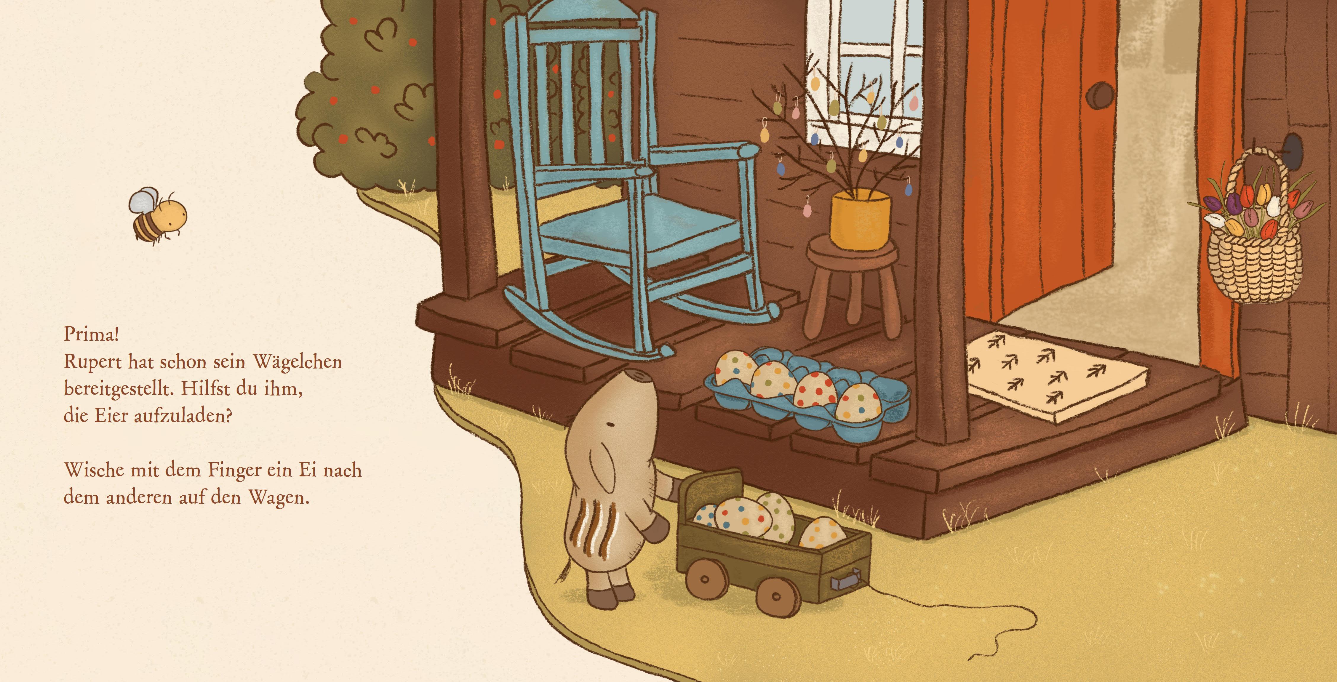 Beispielinhalt (Bild) Mister O'Lui und die große Eiersuche