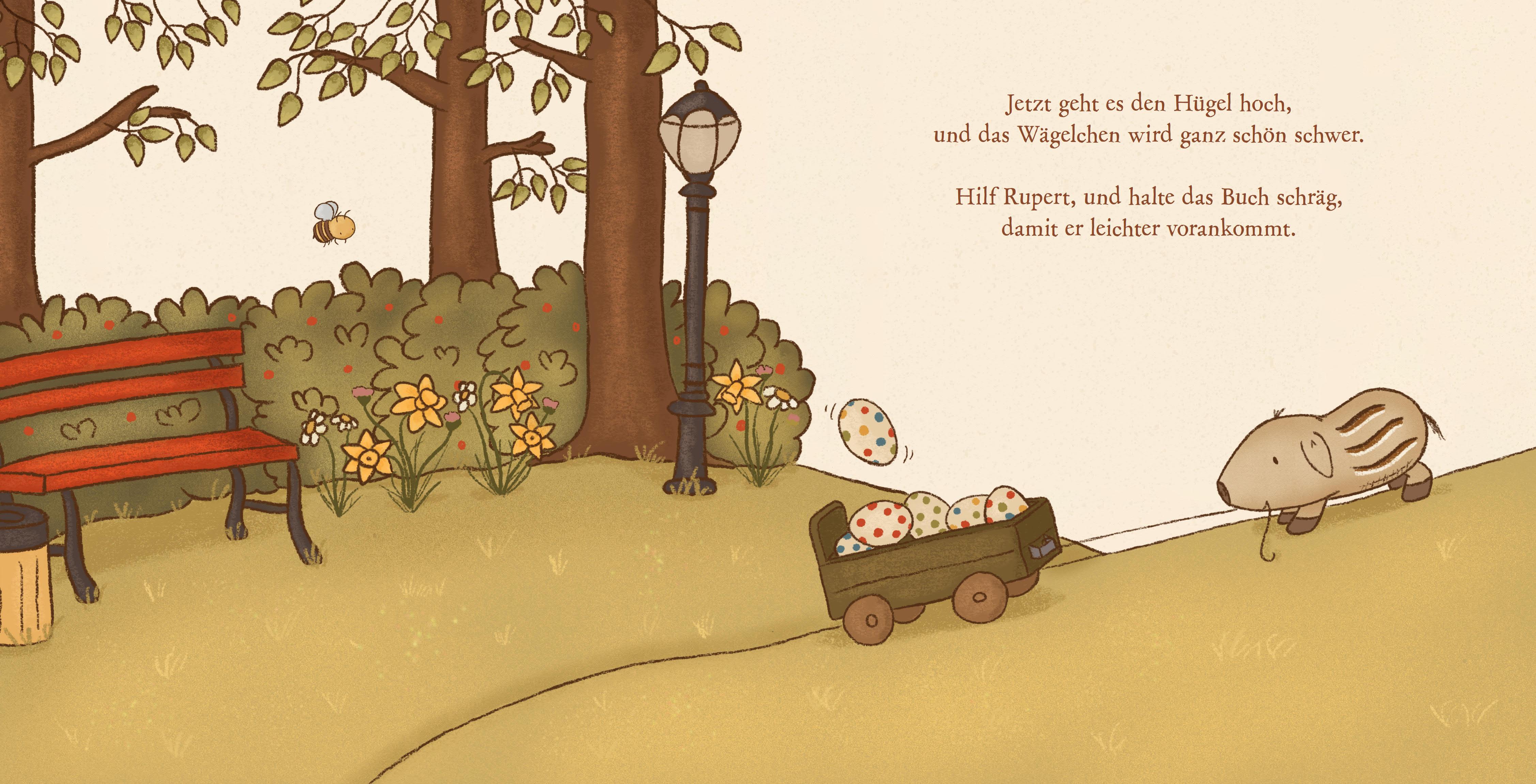 Beispielinhalt (Bild) Mister O'Lui und die große Eiersuche