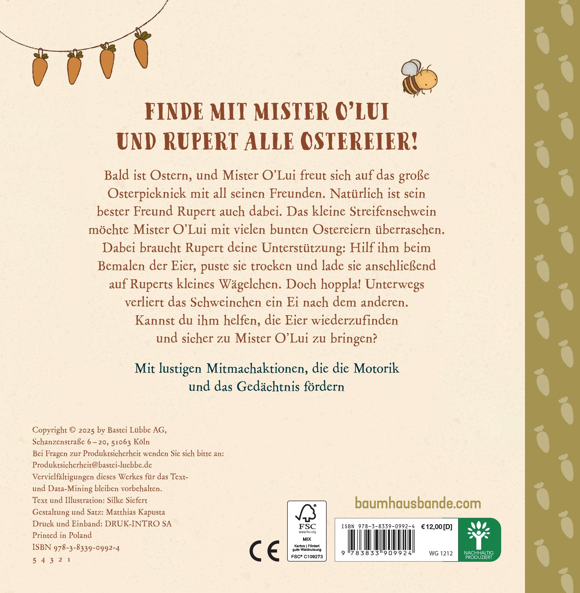 Beispielinhalt (Bild) Mister O'Lui und die große Eiersuche