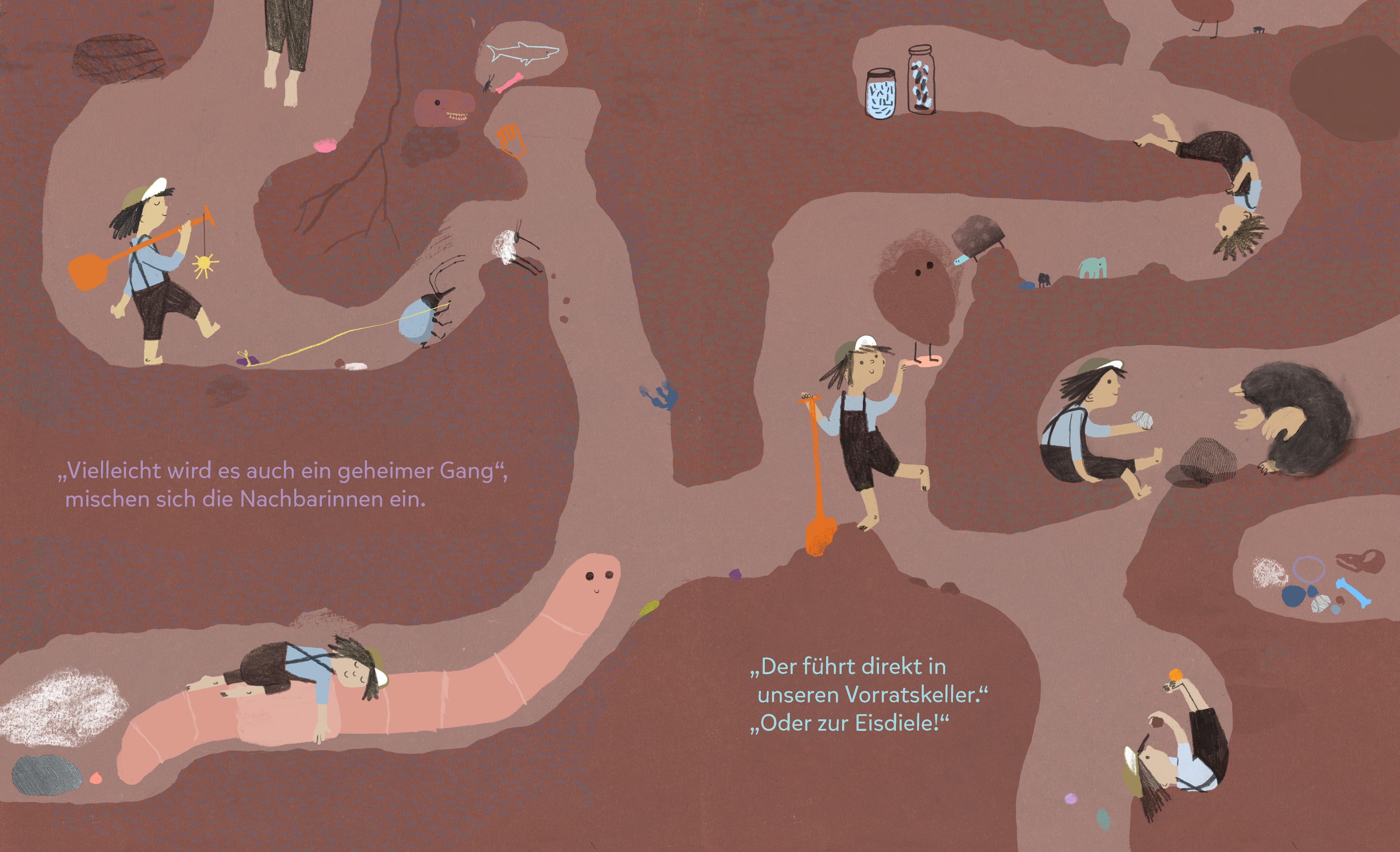 Beispielinhalt (Bild) Tomke gräbt