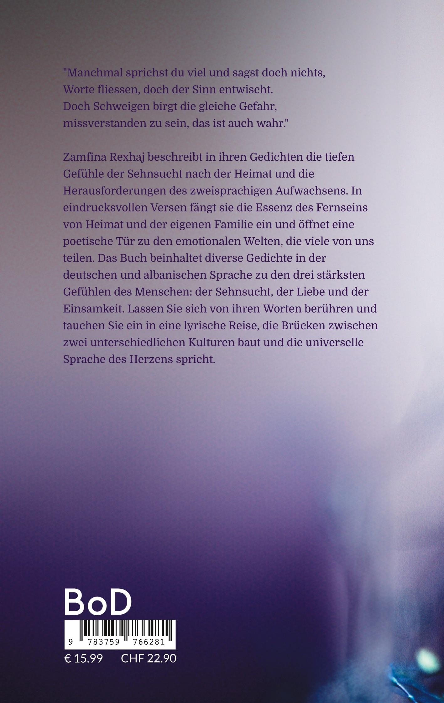 Rückseitencover Gefühle können sprechen
