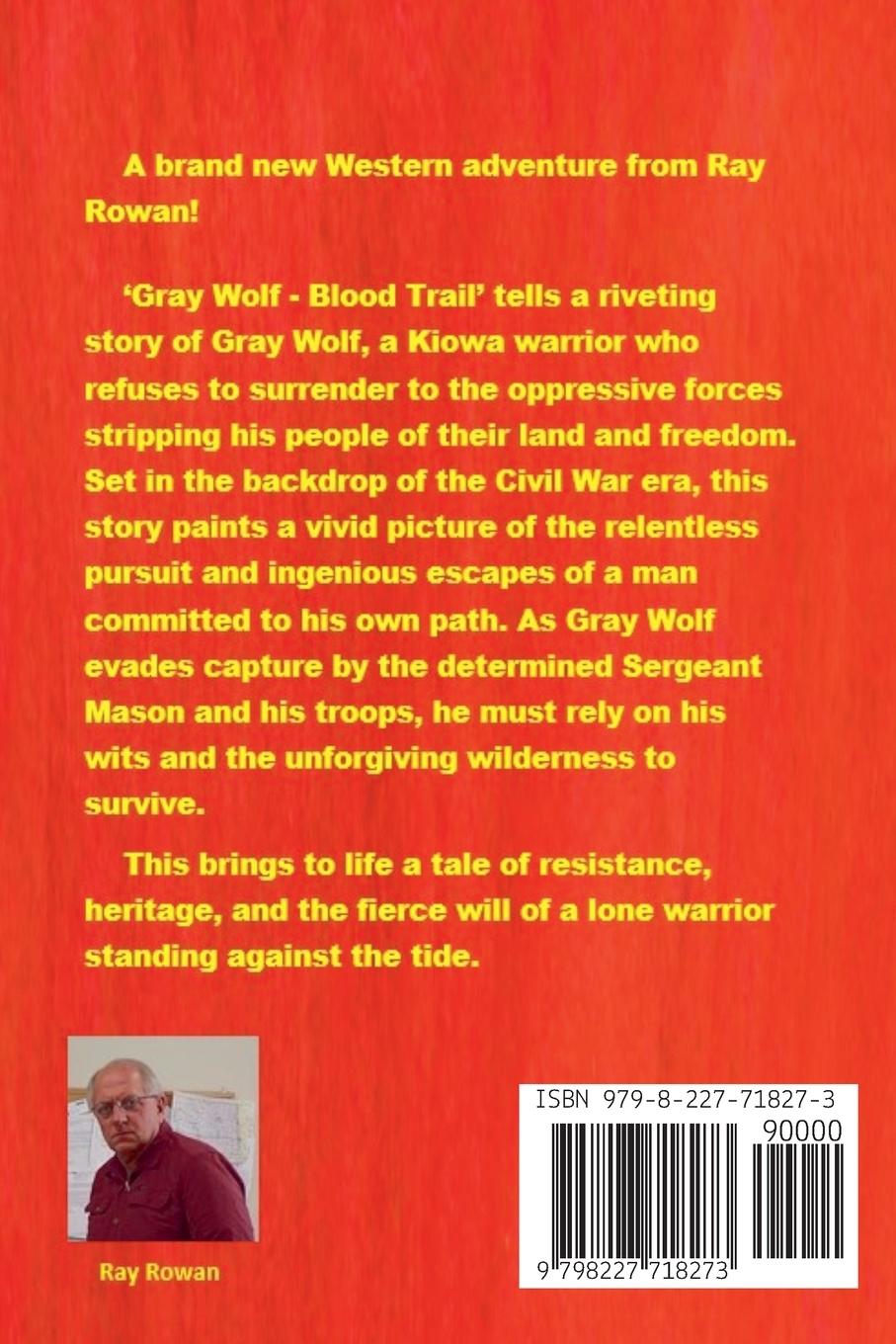 Rückseitencover Gray Wolf - Blood Trail