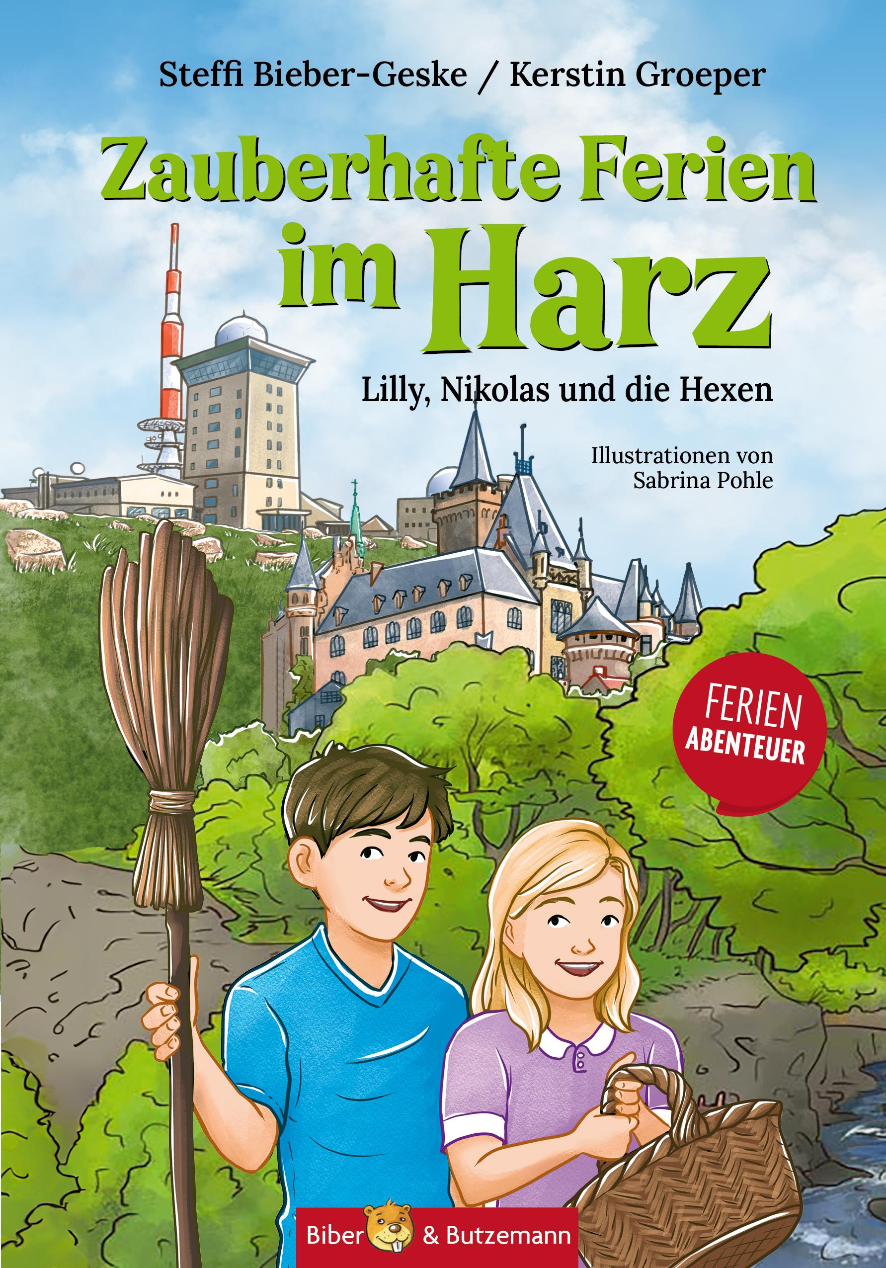 Vorderes Coverbild Zauberhafte Ferien im Harz - Lilly, Nikolas und die Hexen