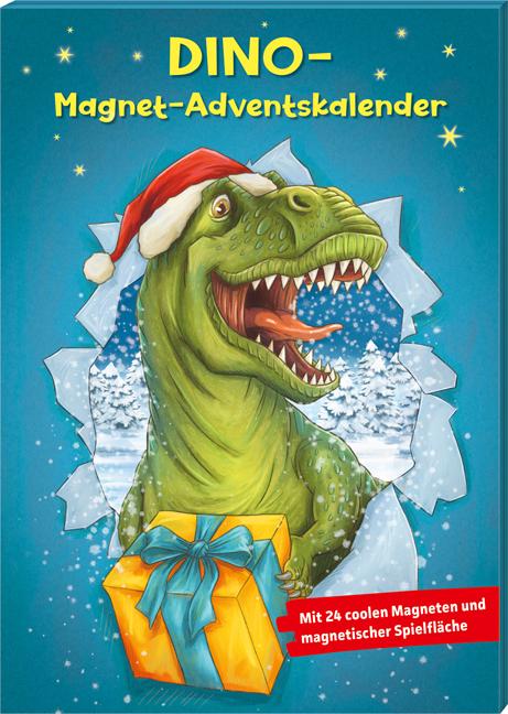 Vorderes Coverbild Dino-Magnet-Adventskalender