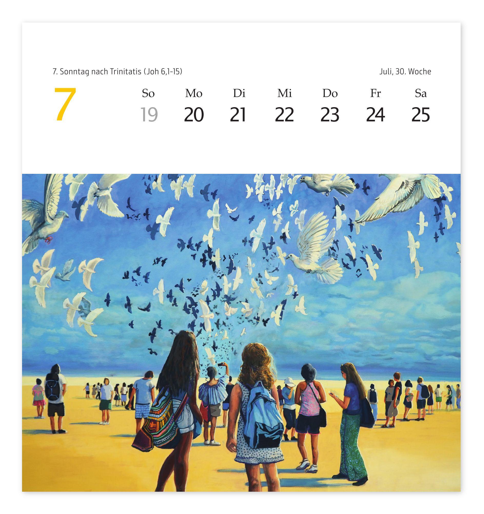 Beispielinhalt (Bild) Frauen-Kalender 2026